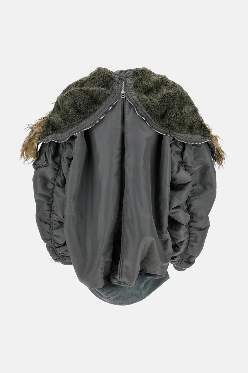 BOMBER CON PELLICCIA SINTETICA - Image 3