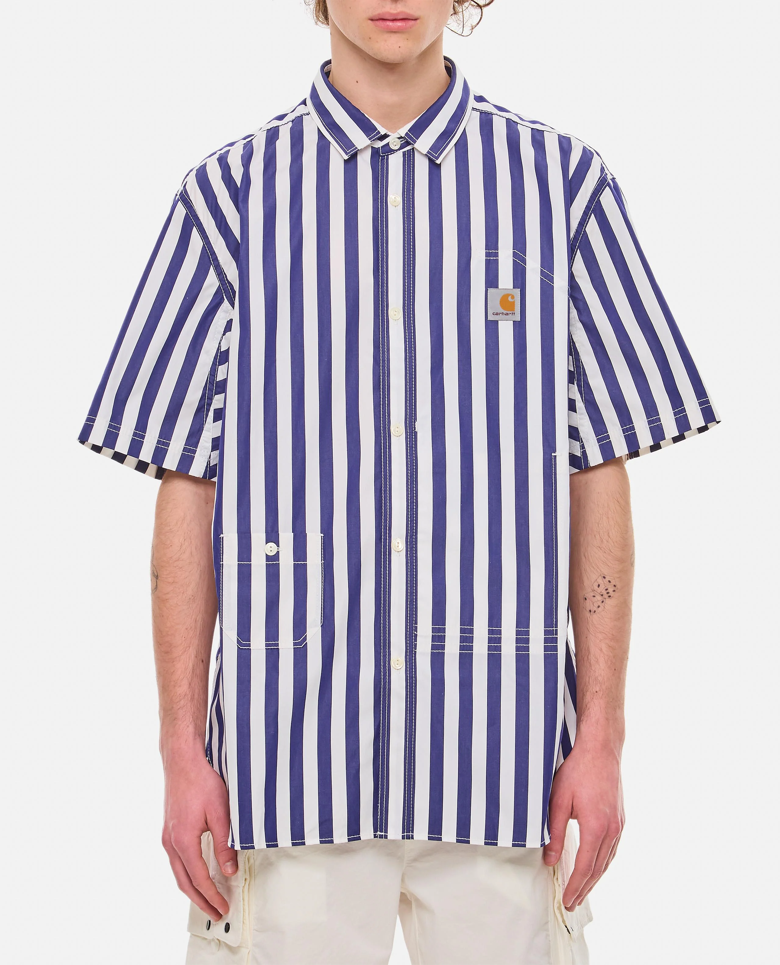 CAMICIA A MANICHE CORTE JUNYA WATANABE  Carhartt WIP