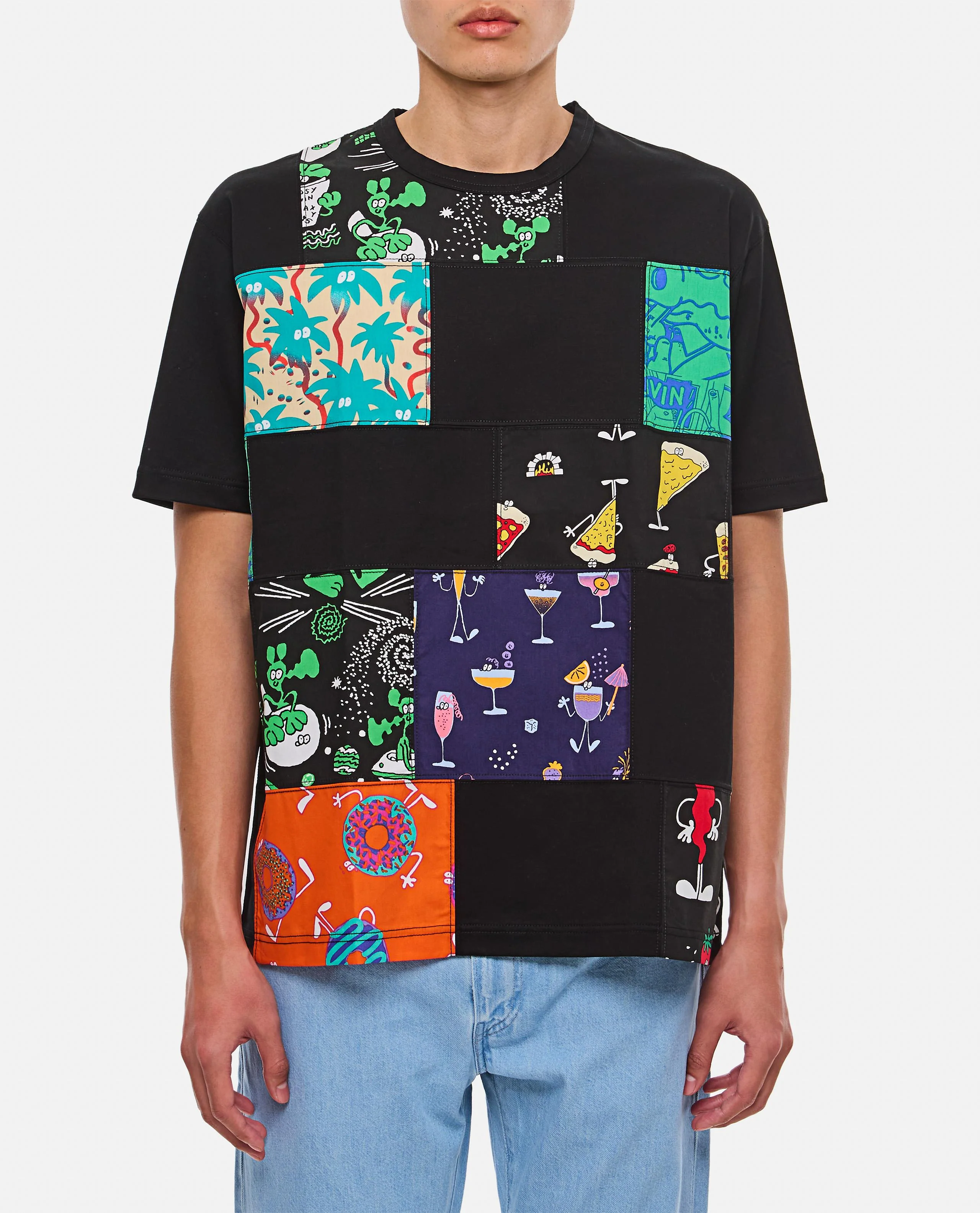 T-SHIRT IN COTONE CON PATCH
