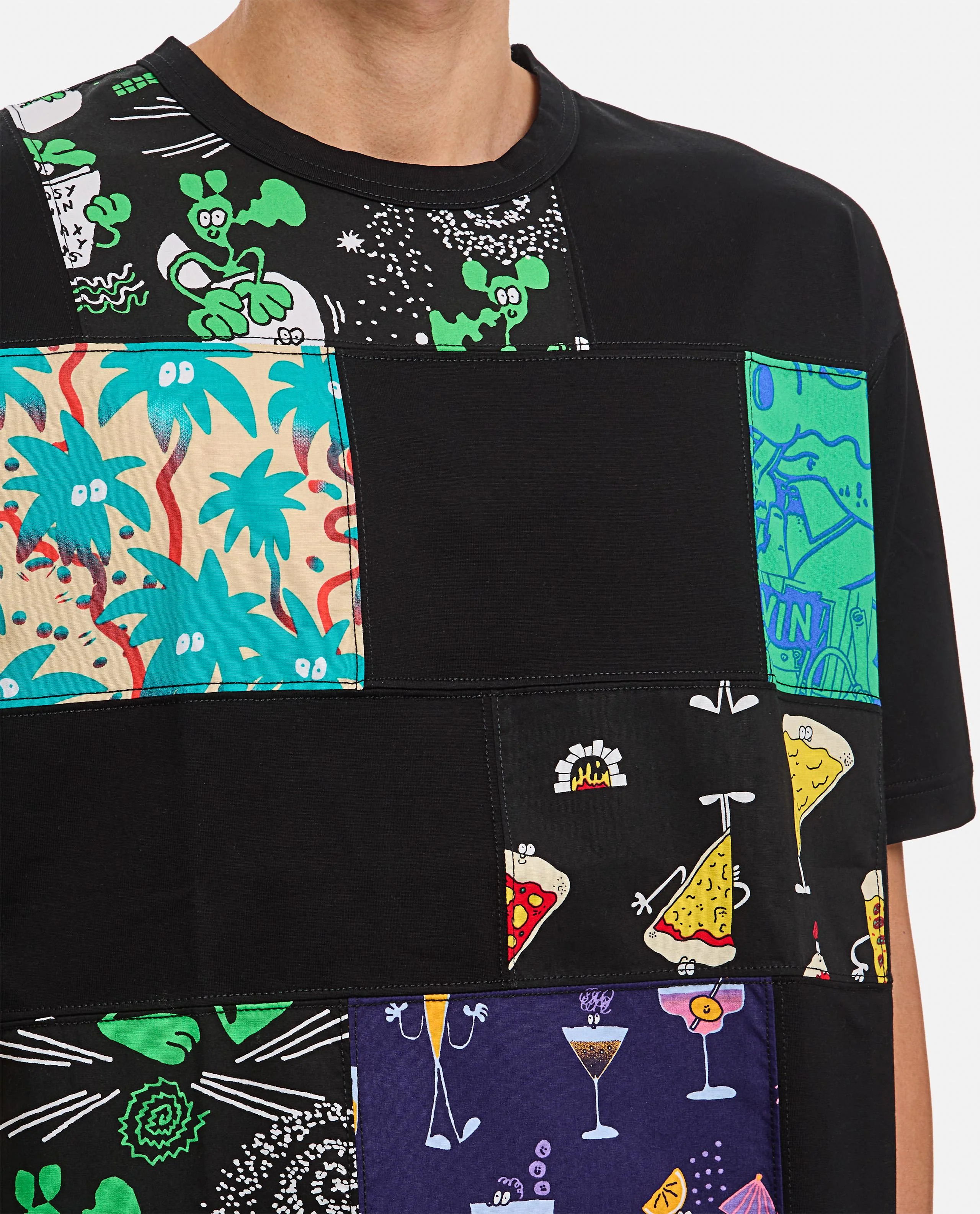 T-SHIRT IN COTONE CON PATCH - Image 4