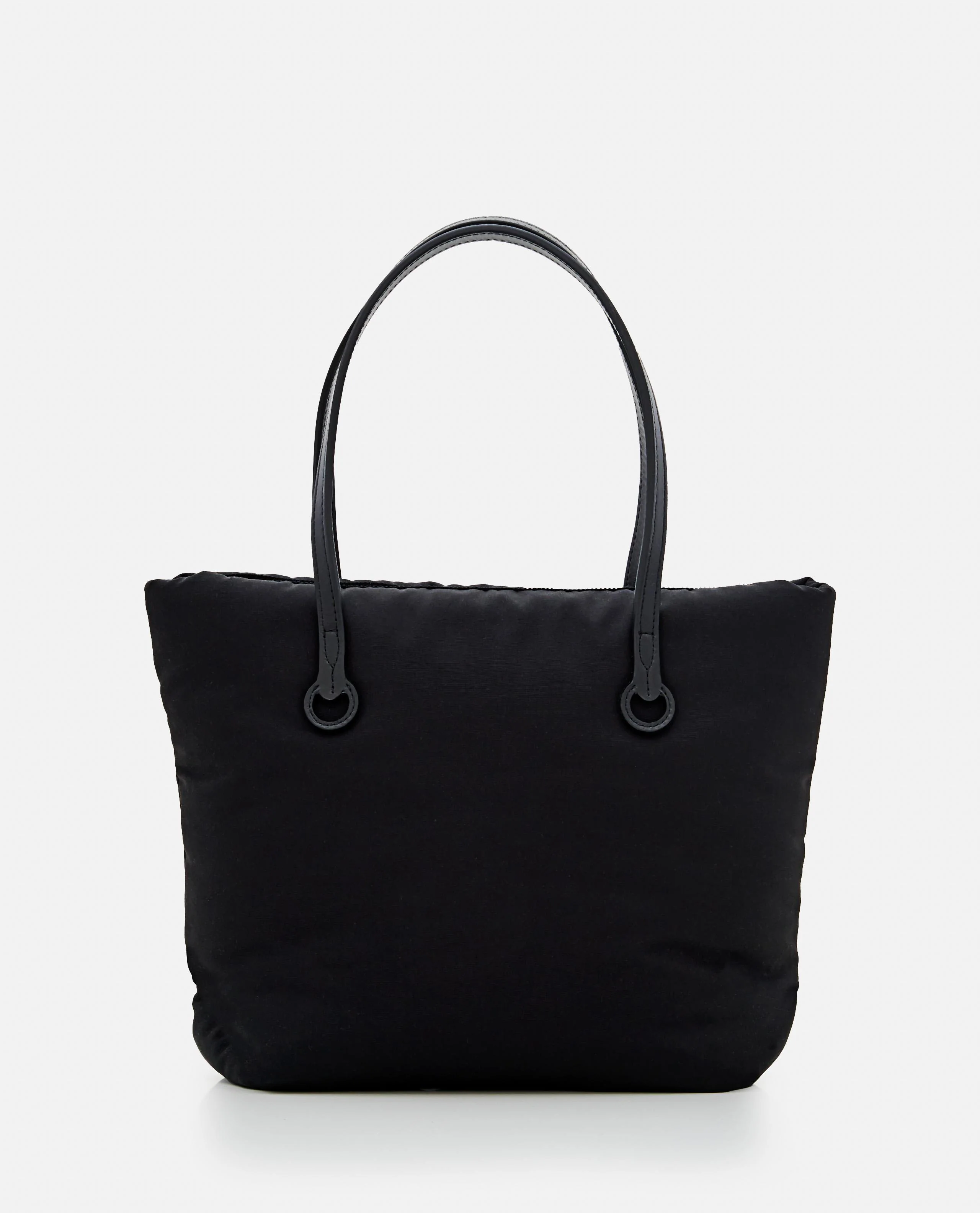 BORSA TOTE PUFFY PICCOLA CON LOGO - Image 5