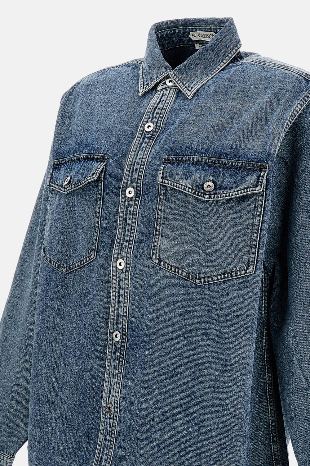 CAMICIA IN JEANS OVERSIZED - Image 3