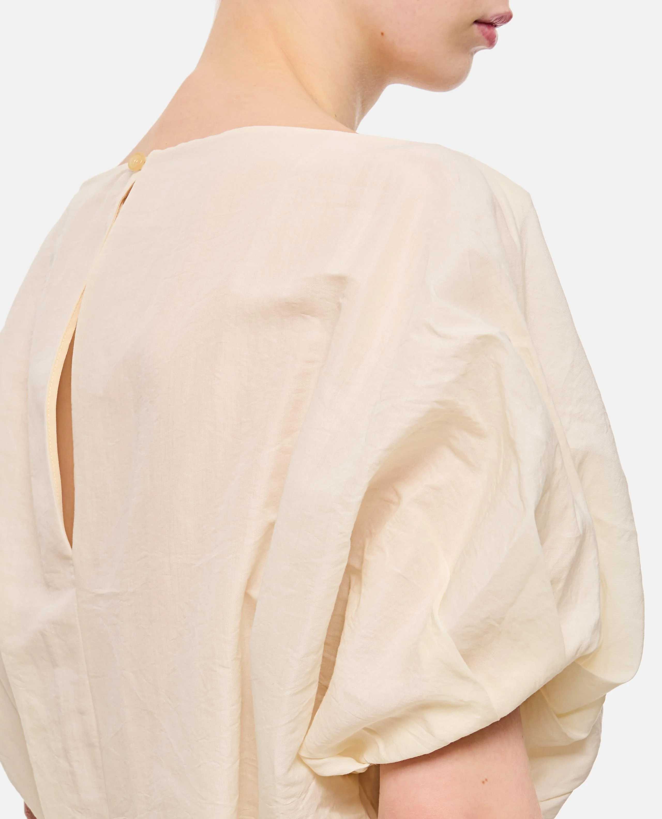 TOP NILES NUDE IN SETA DA DONNA - KHAITE - Image 4
