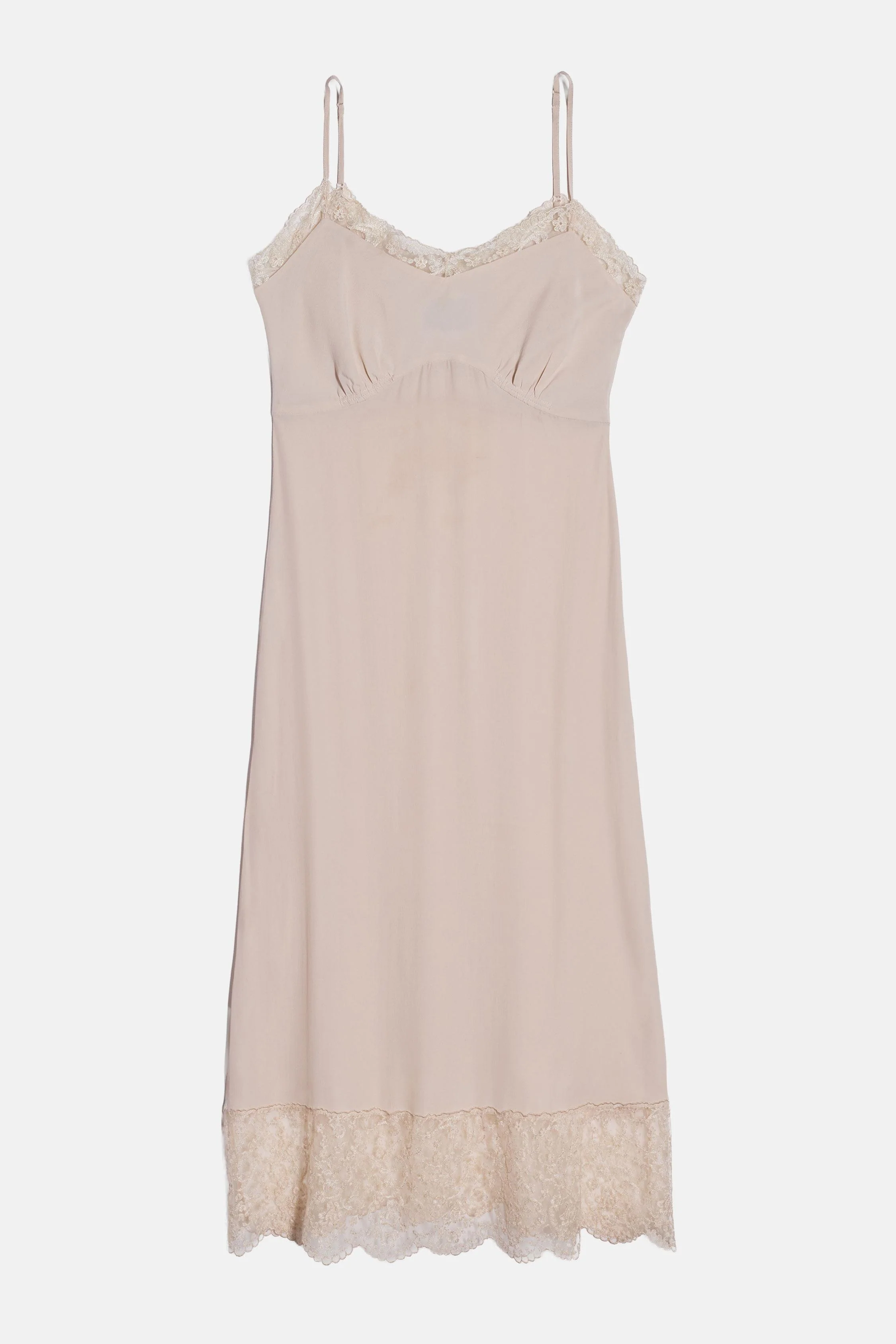 LACE TRIM SLIP DRESS - Image 2