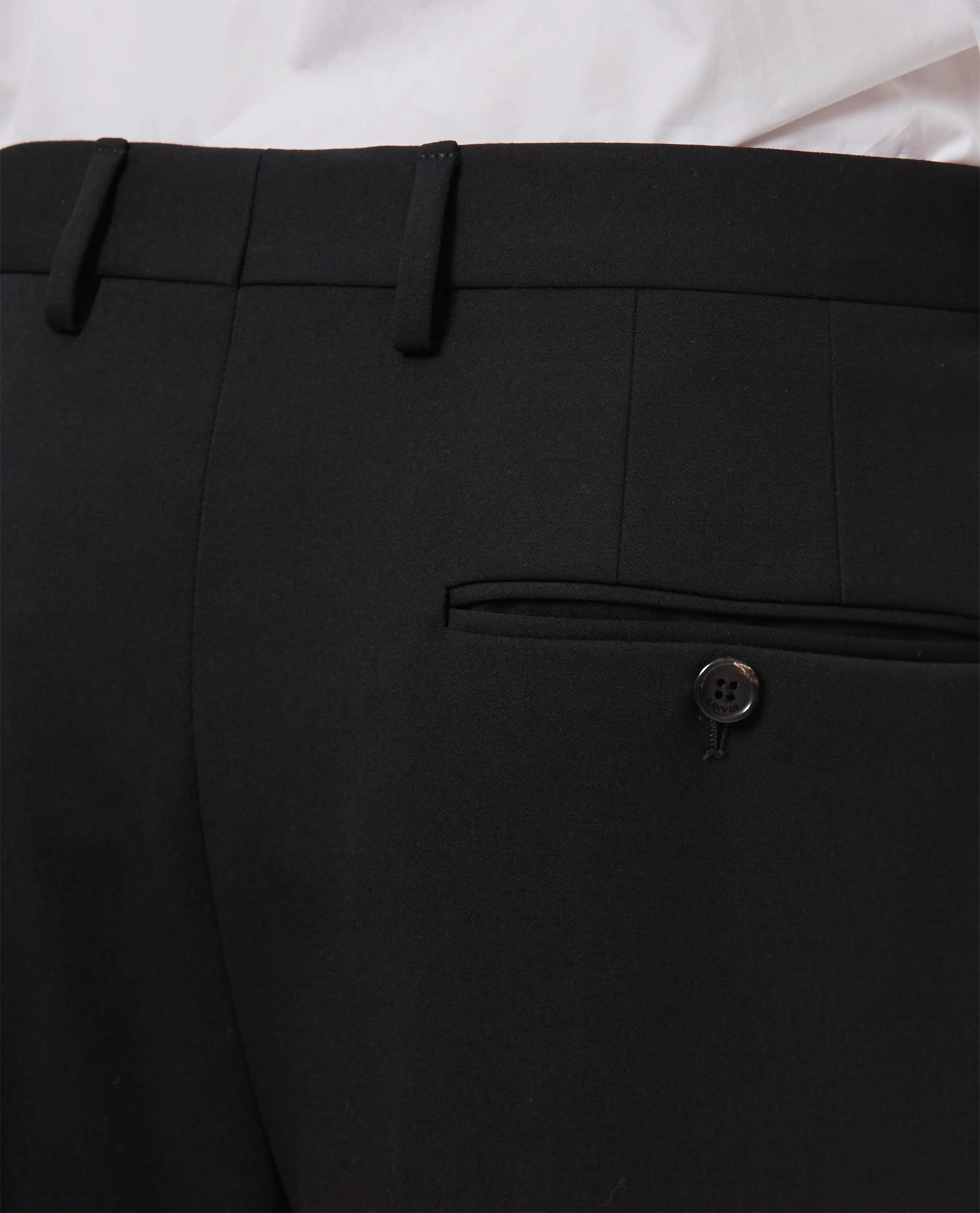PANTALONI IN LANA A GAMBA DRITTA - Image 4