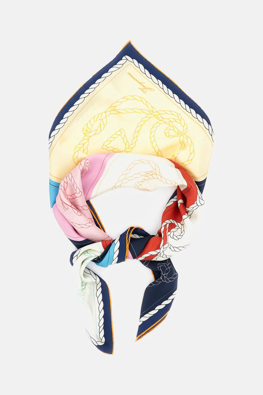LE GRAND FOULARD HIPPOCAMPE