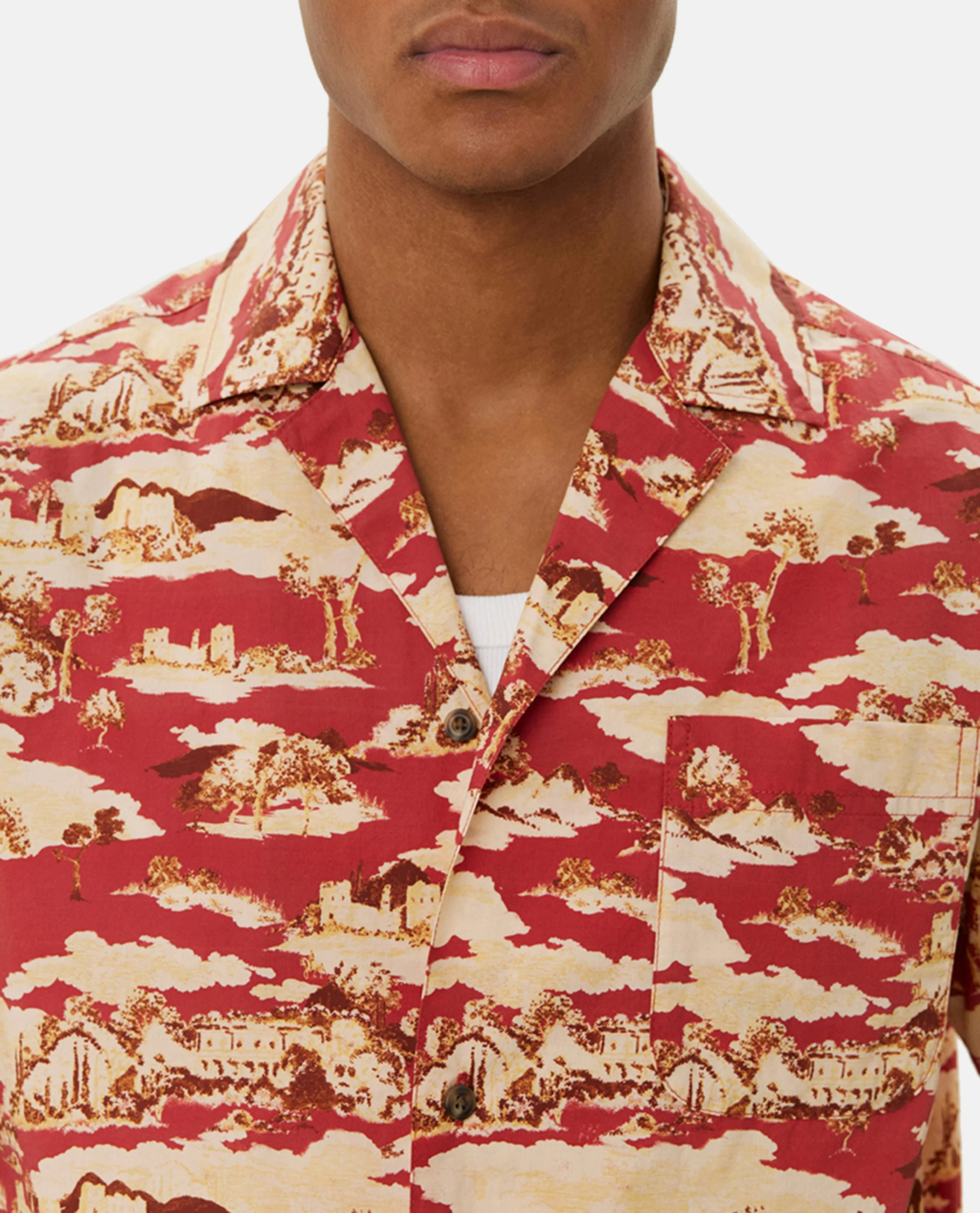 LESLEY RUINS CAMICIA A MANICHE CORTE - Image 4