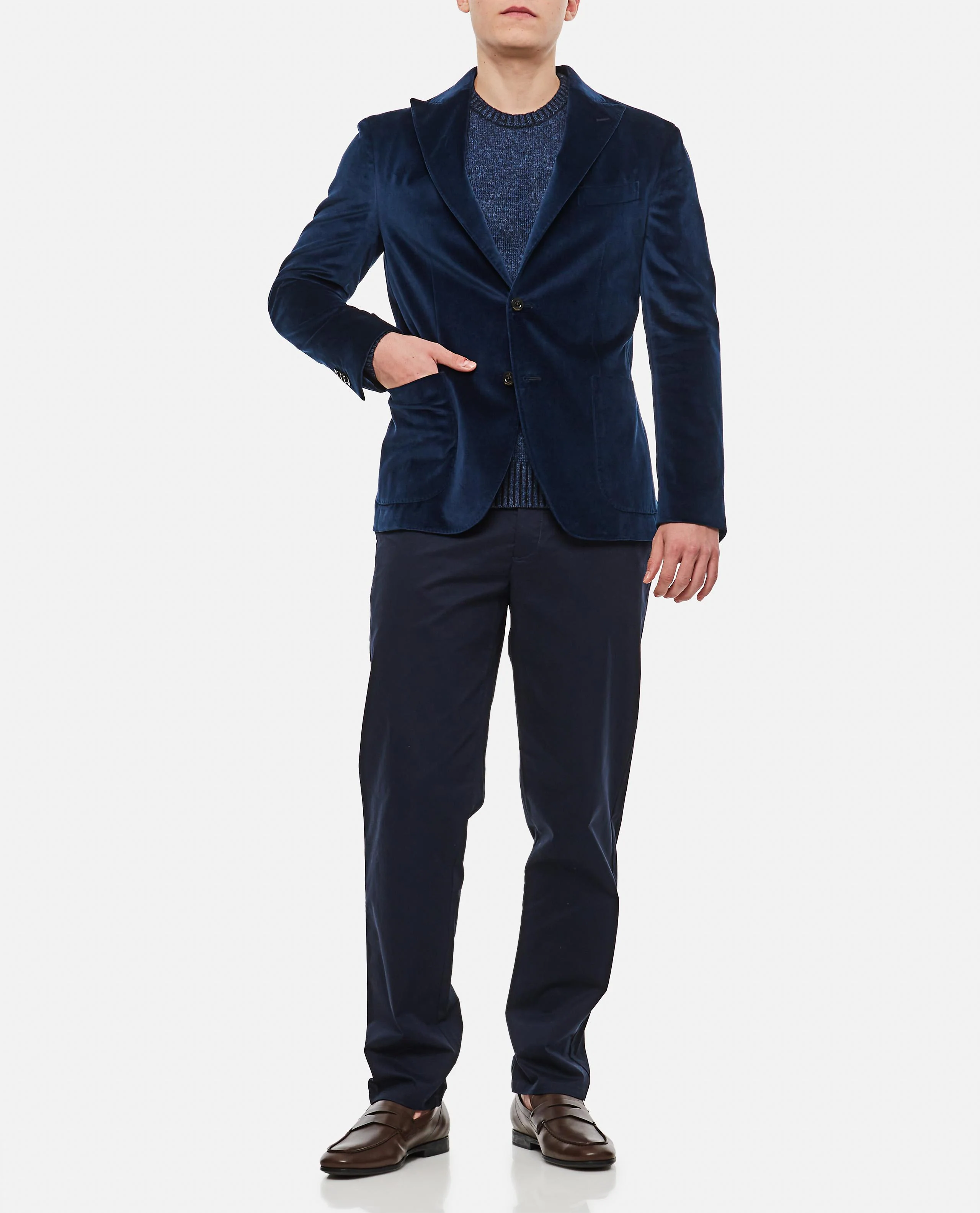 PANTALONI CHINO IN TWILL JARED - Image 2