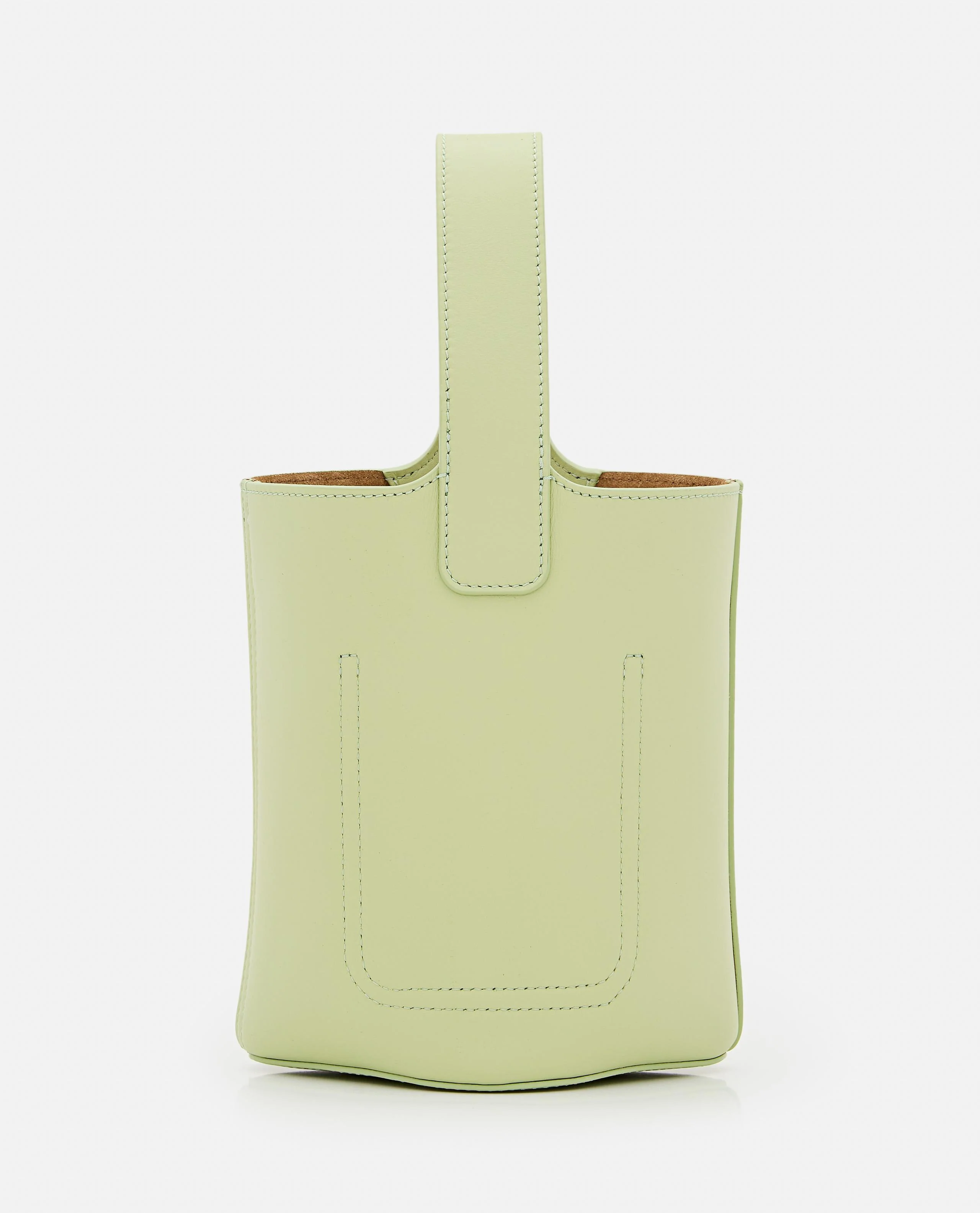 MINI PEBBLE BUCKET BORSA IN PELLE - Image 5