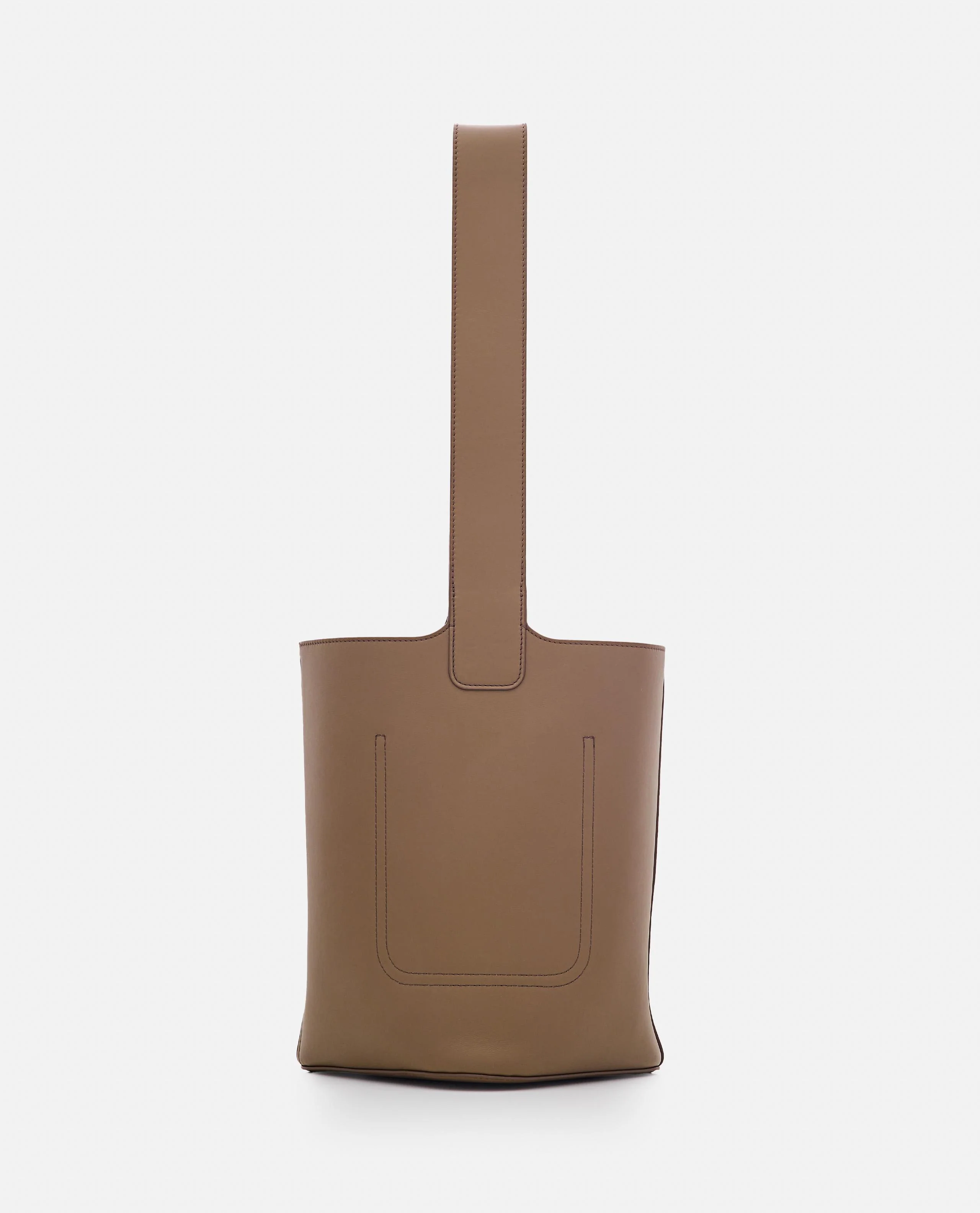 PEBBLE BUCKET MEDIO IN PELLE - Image 5