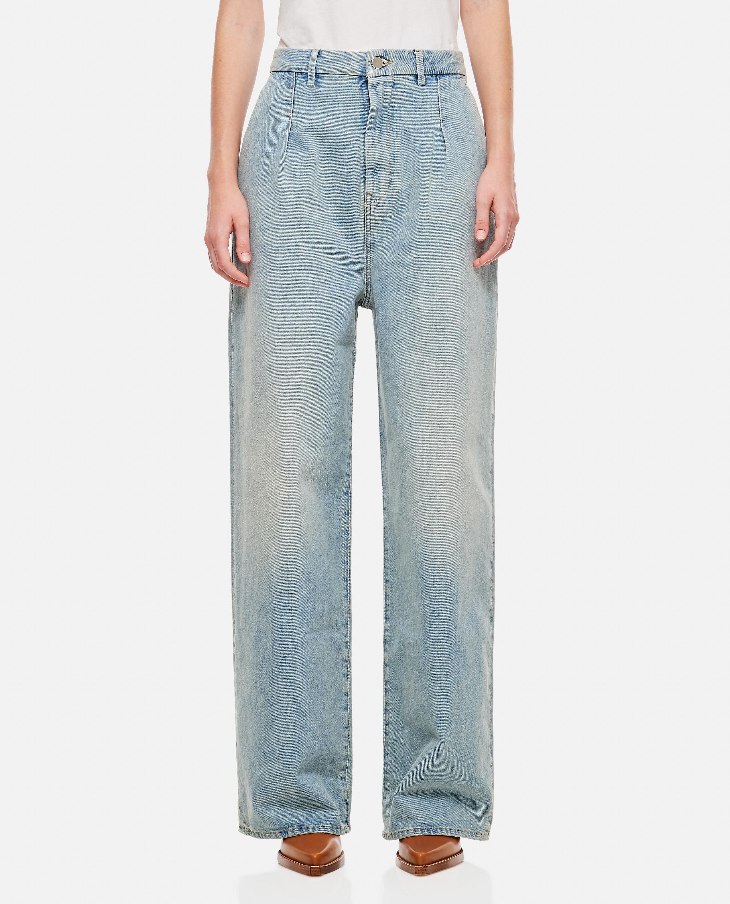 ATTU WIDE LEG DENIM PANTS