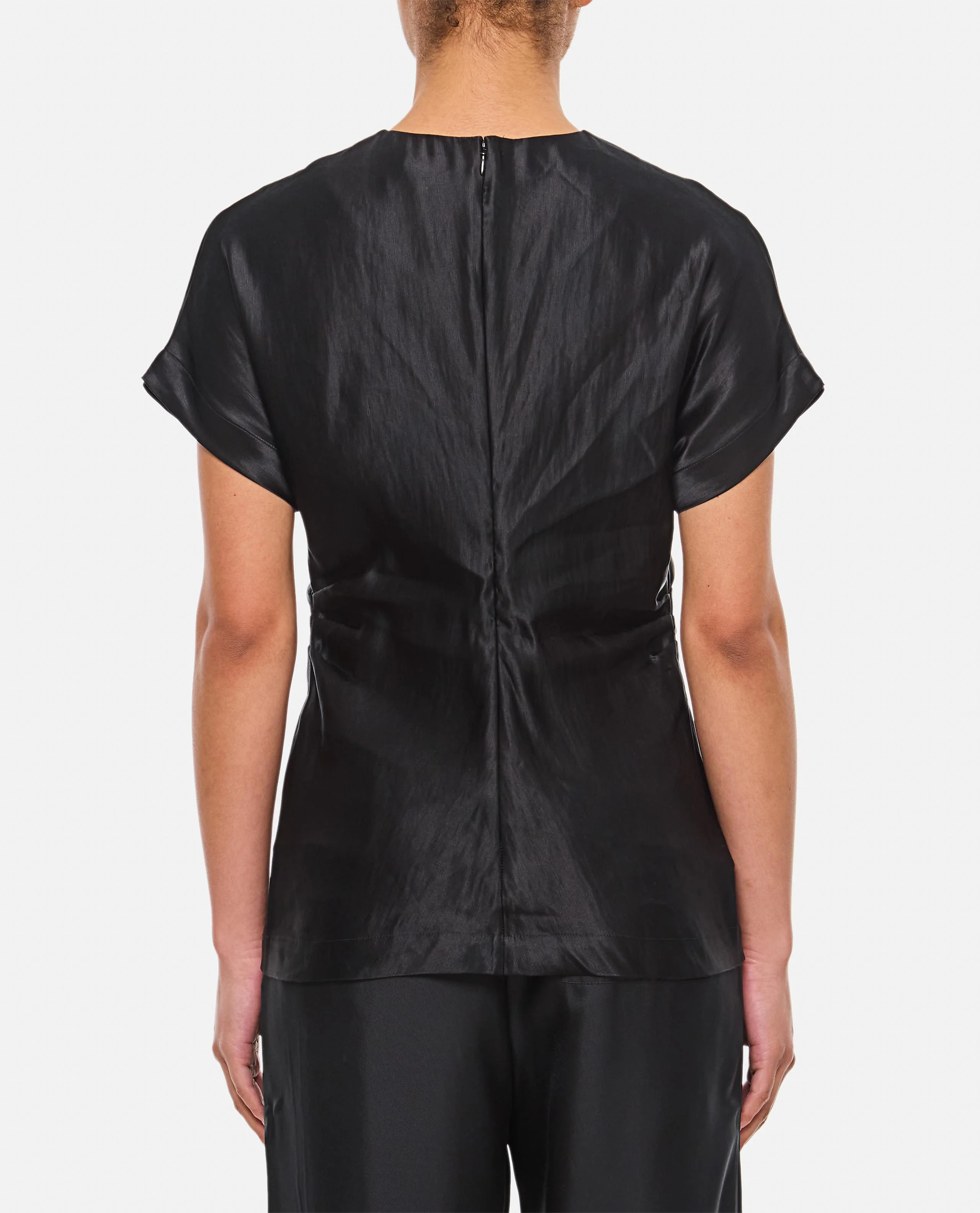 BLUSA A MANICHE CORTE - Image 3
