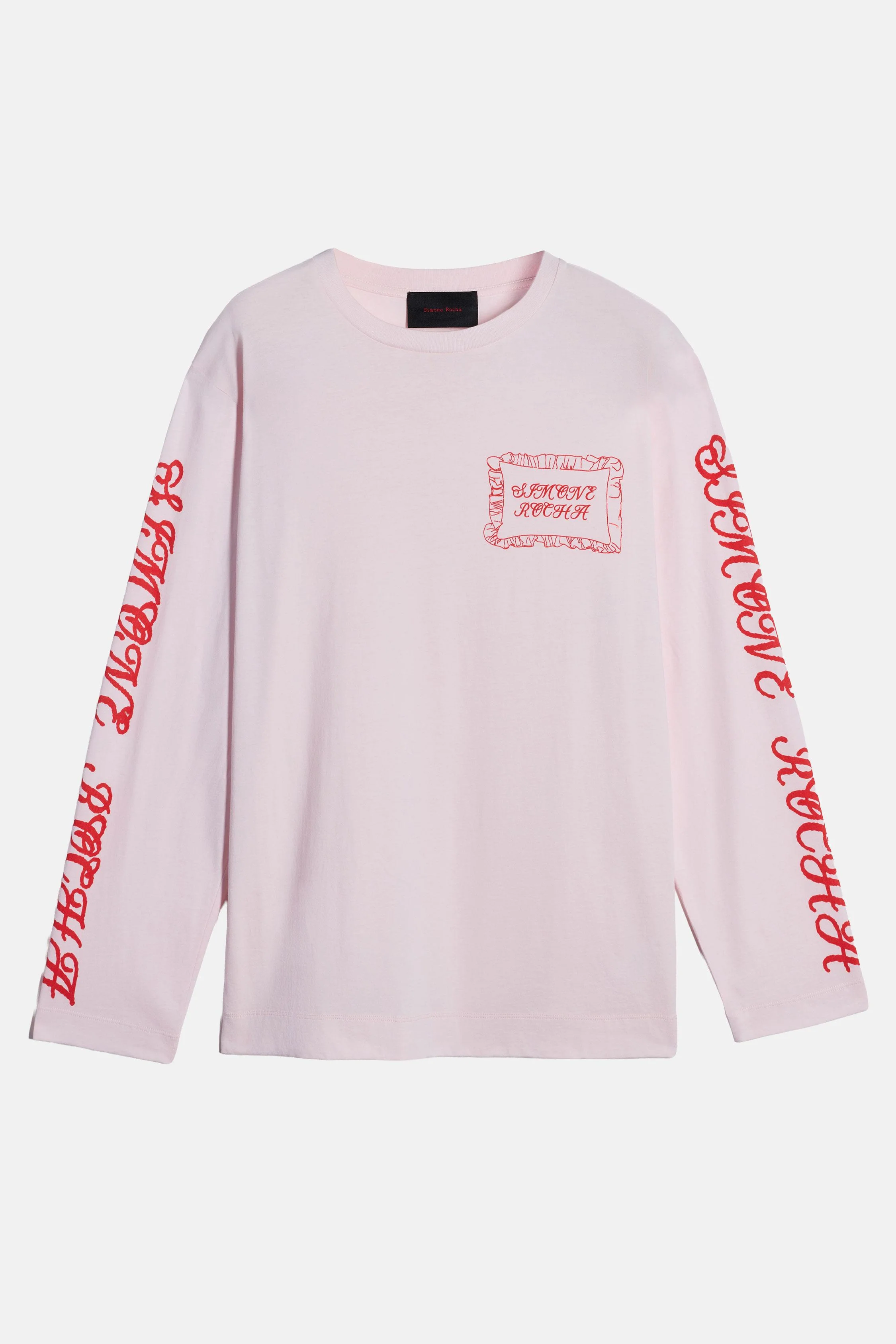 MAGLIA A MANICHE LUNGHE CON STAMPA PILLOWCASE