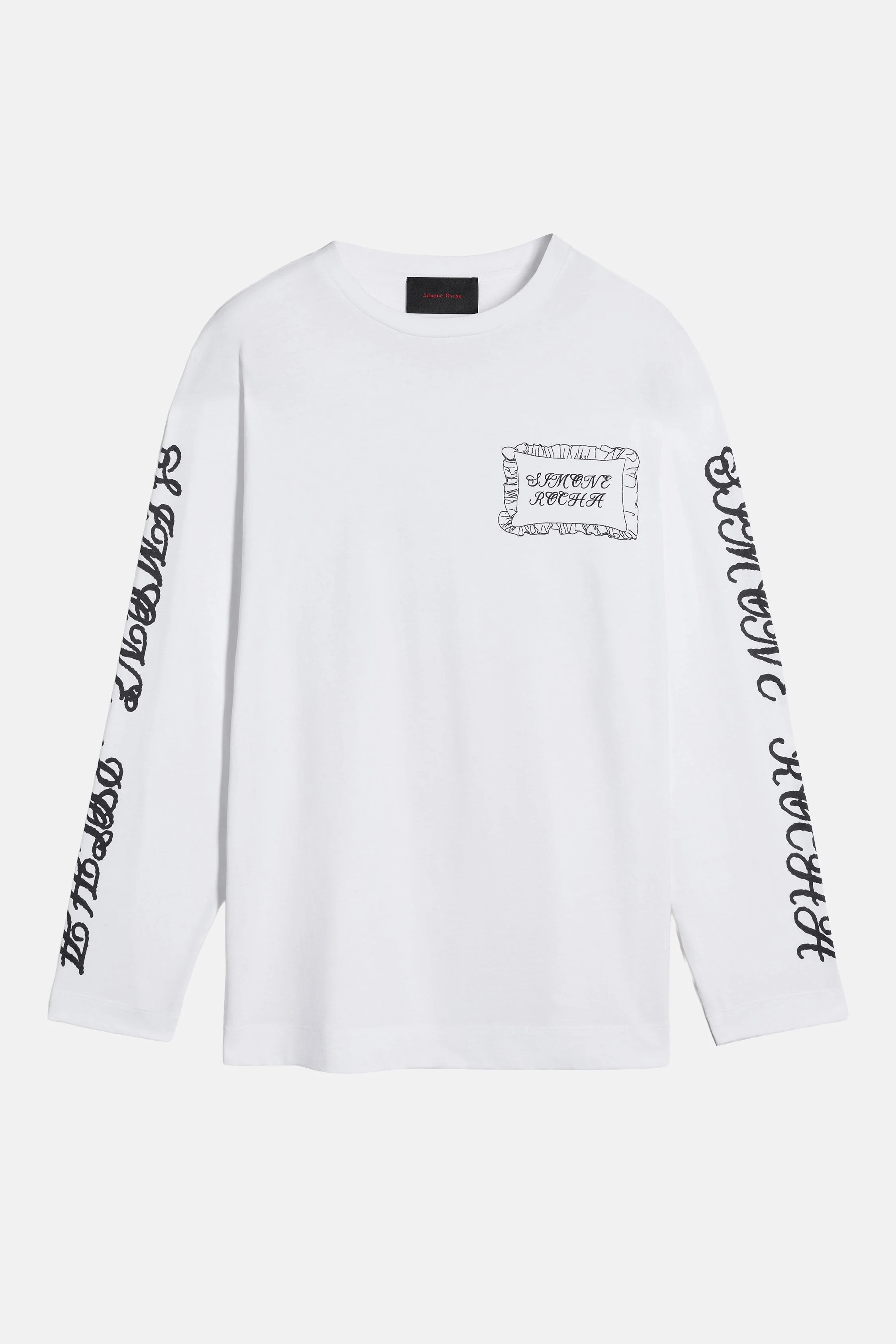 MAGLIA A MANICHE LUNGHE CON STAMPA PILLOWCASE - Image 2