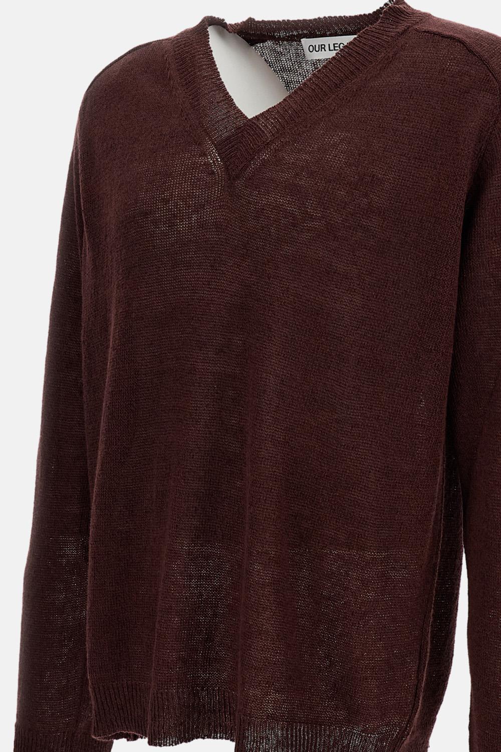 MAGLIA CON SCOLLO A V - Image 3