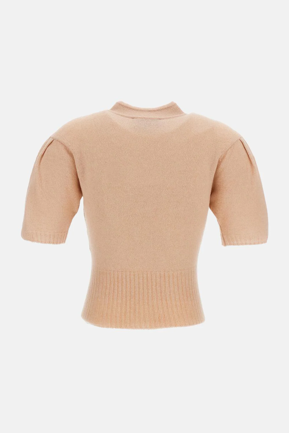 MAGLIA IN CASHMERE A MANICHE CORTE - Image 2