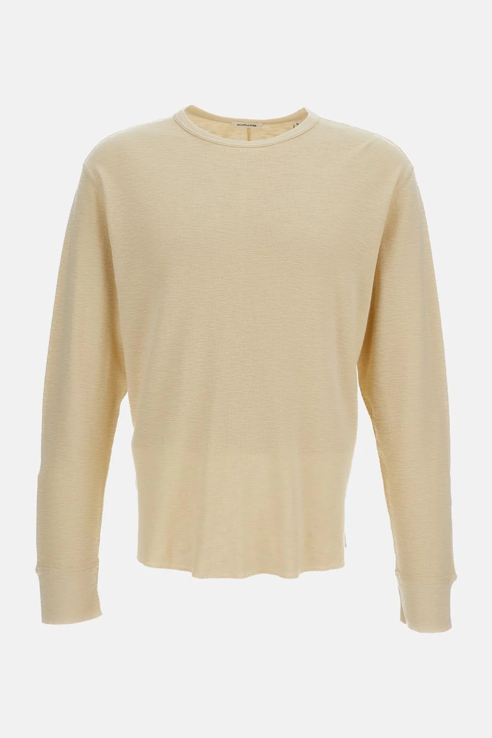 MAGLIA MANICHE LUNGHE WAFFLE TEE