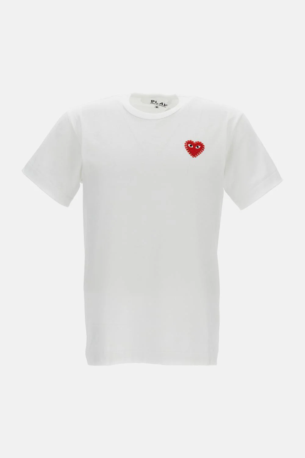 MAGLIETTA CON LOGO CUORE IN STRASS