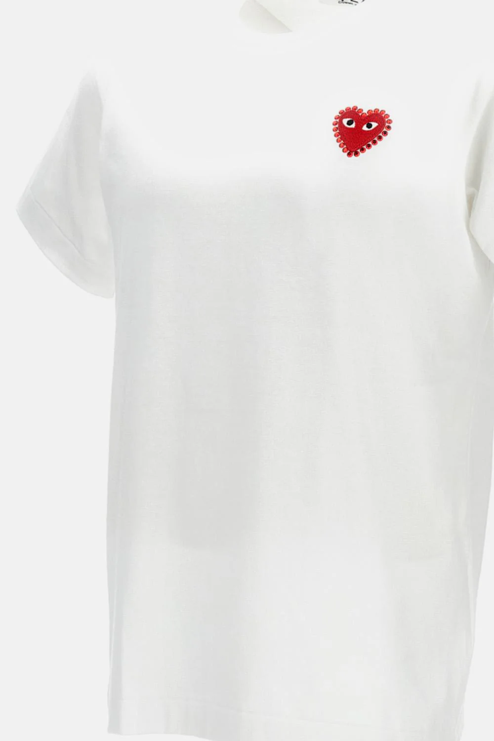 MAGLIETTA CON LOGO CUORE IN STRASS - Image 3