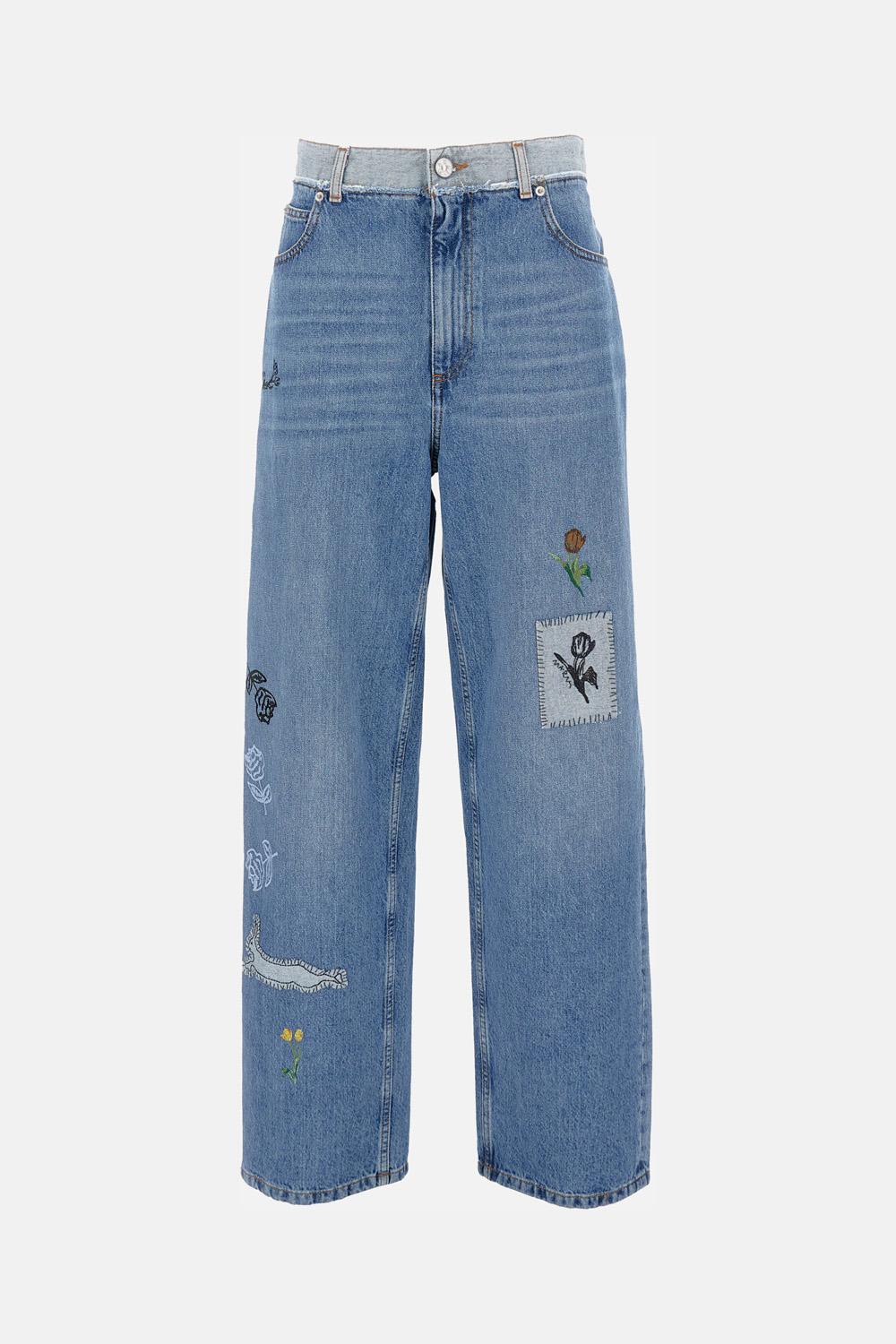 JEANS PATCH DENIM