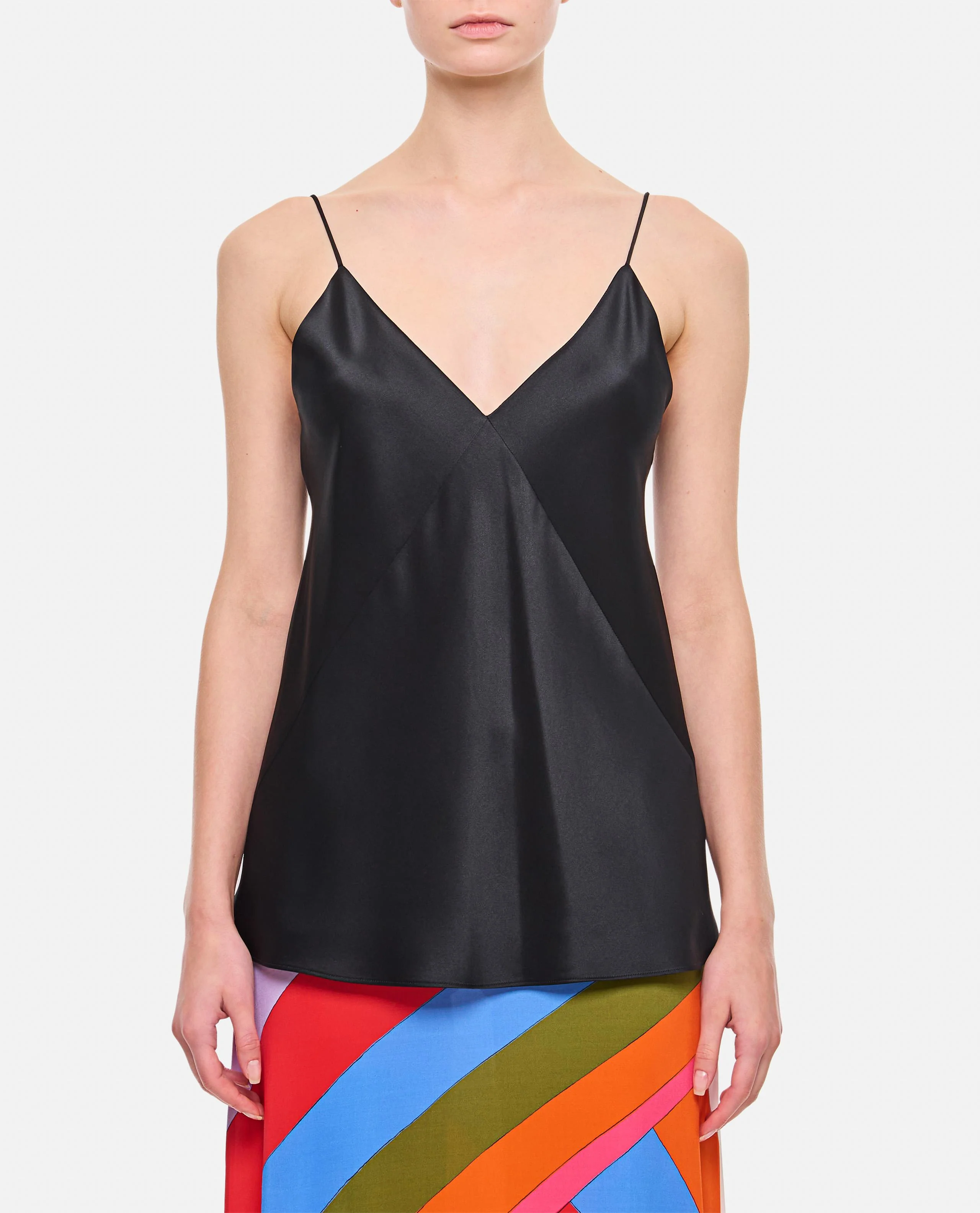 METELLO TOP CON SCOLLO A V