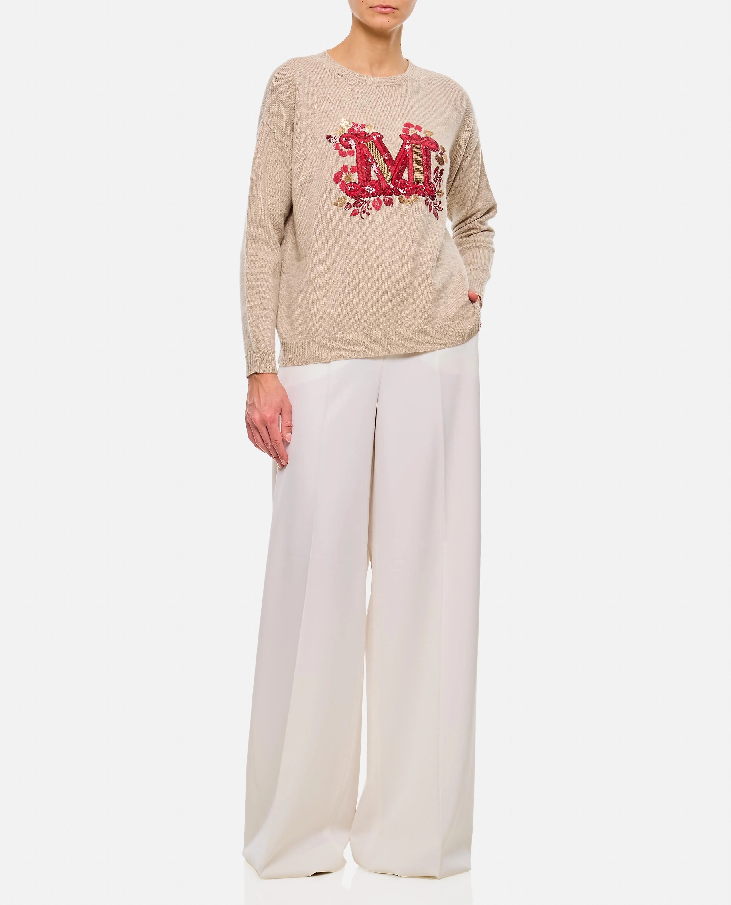 NINFA WIDE LEG TROUSERS - Image 2