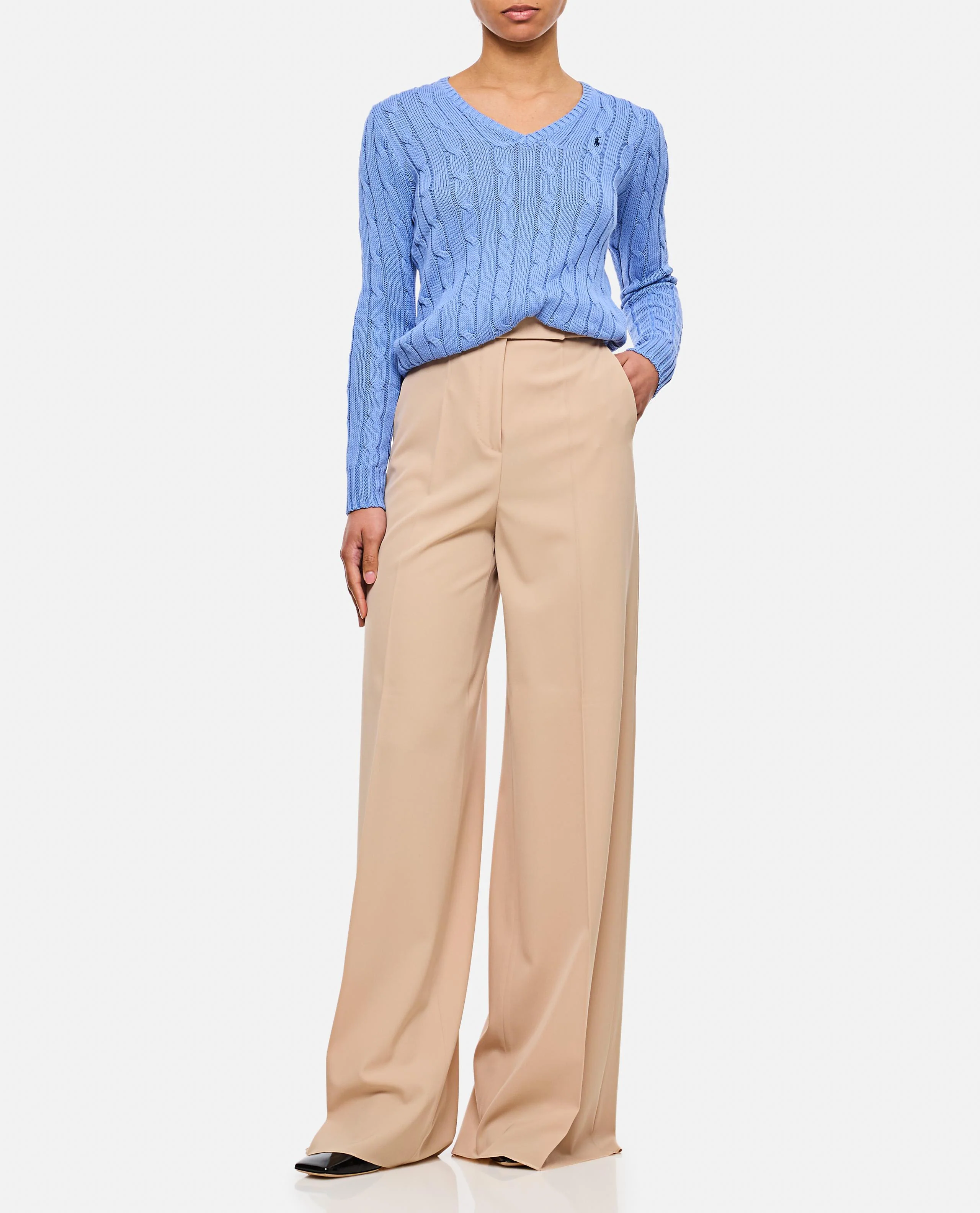 PANTALONI A GAMBA LARGA NINFA - Image 2