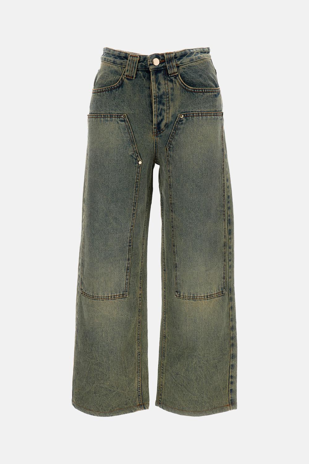 MILTON TEAWASH DENIM CARPENTER