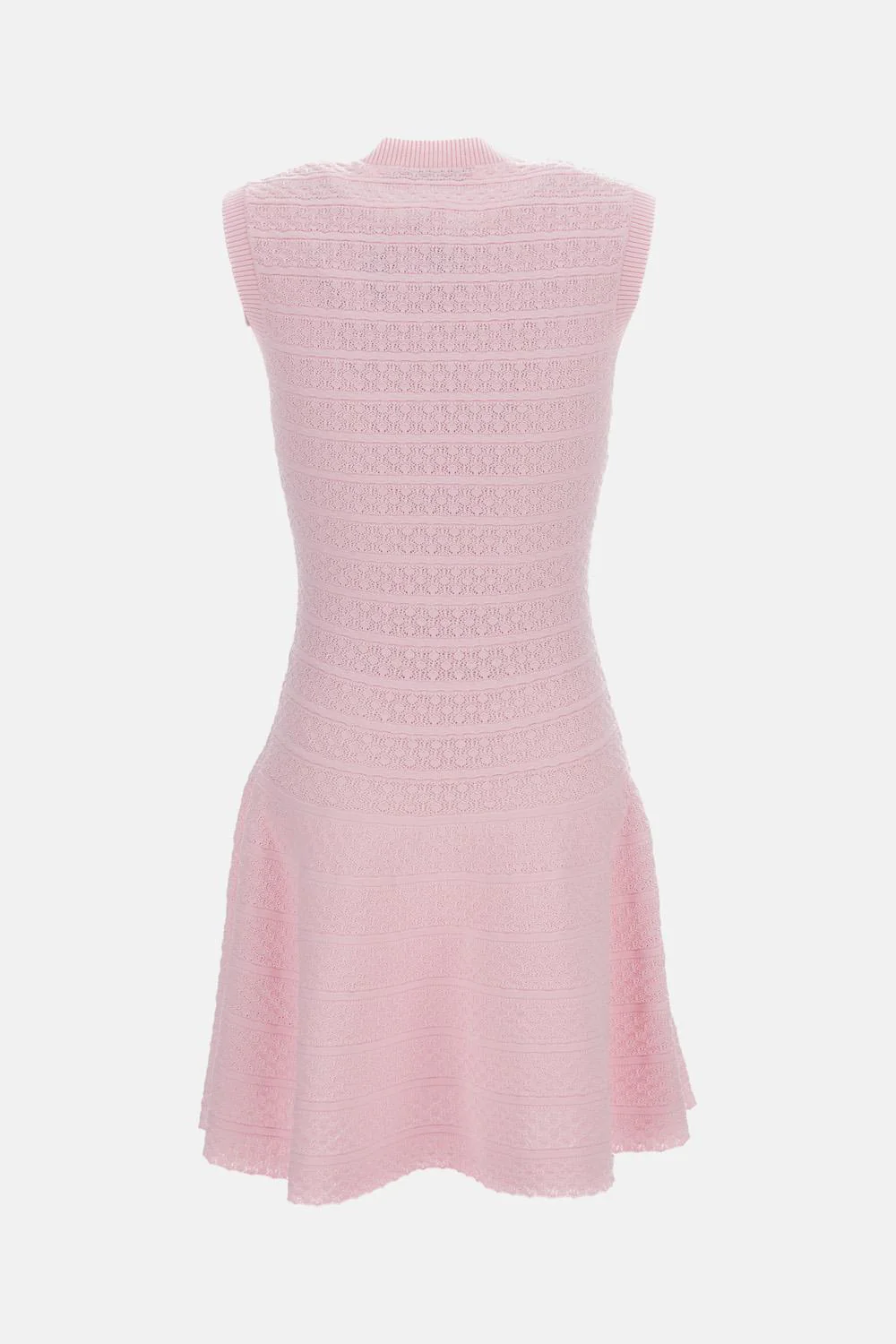 MINI ABITO IN MAGLIA ROSA POINTELLE DIAMANTE - Image 2