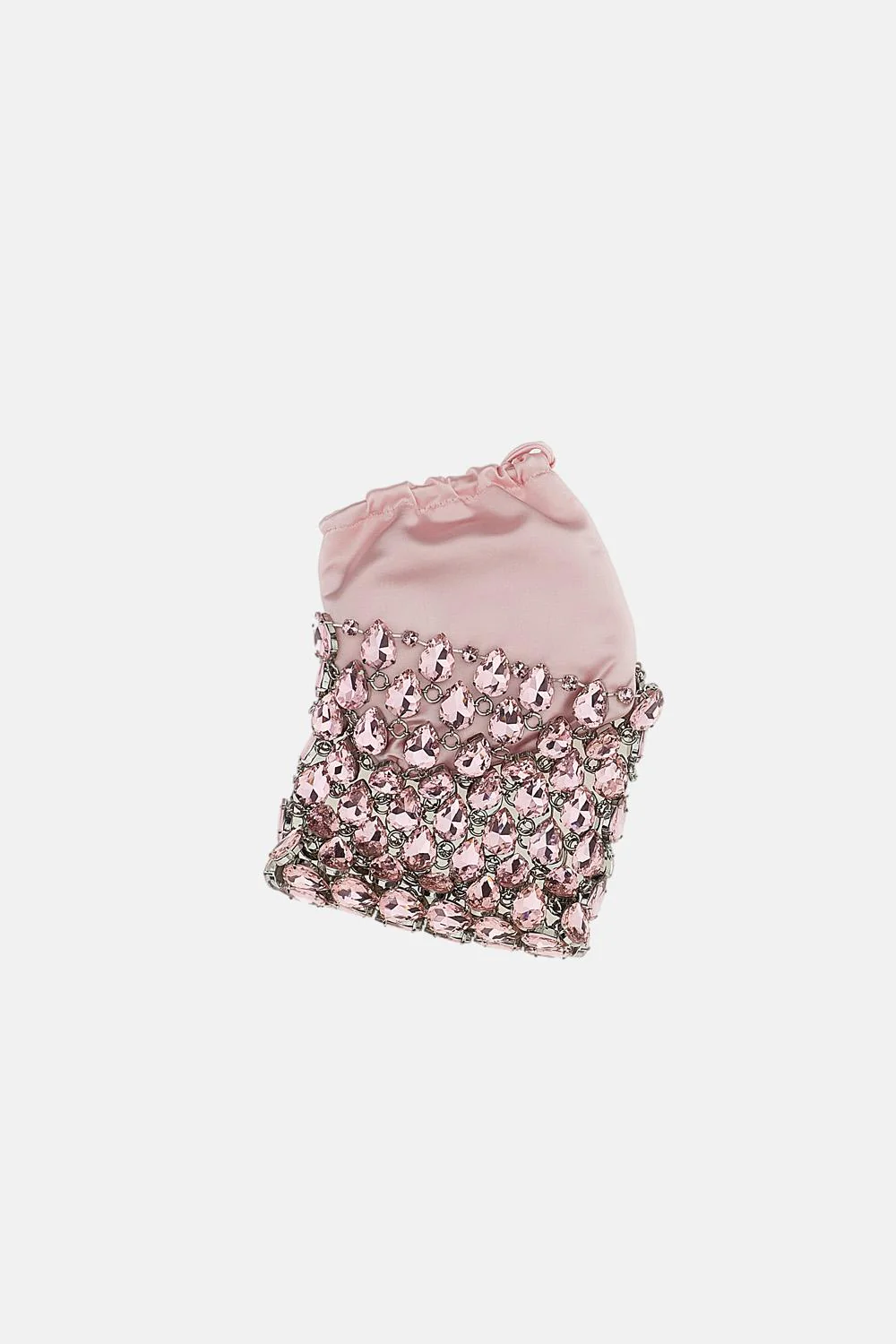 MINI BORSA IN MAGLIA DI CRISTALLI - Image 3
