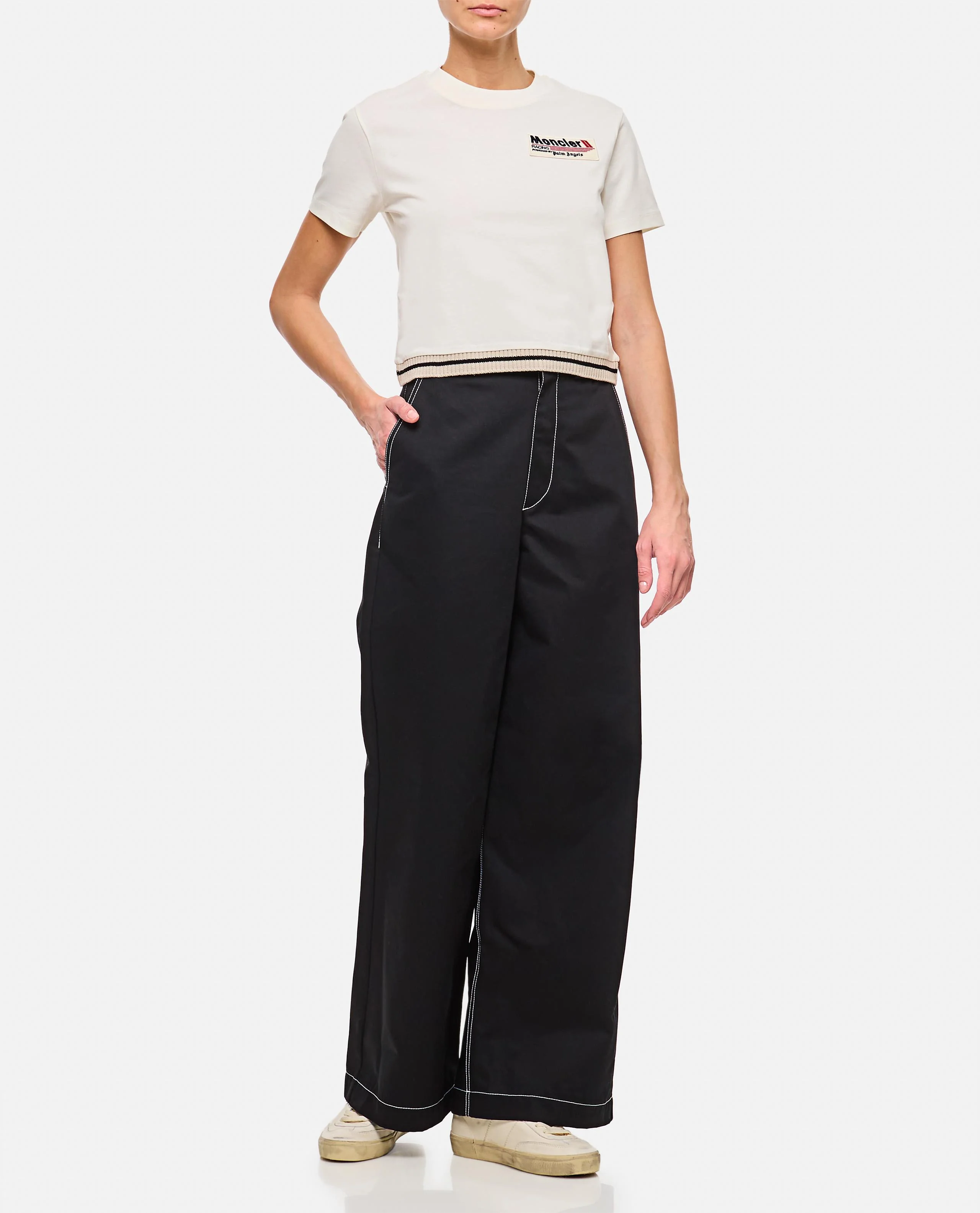 T-SHIRT MONCLER GENIUS X PALM ANGELS - Image 2