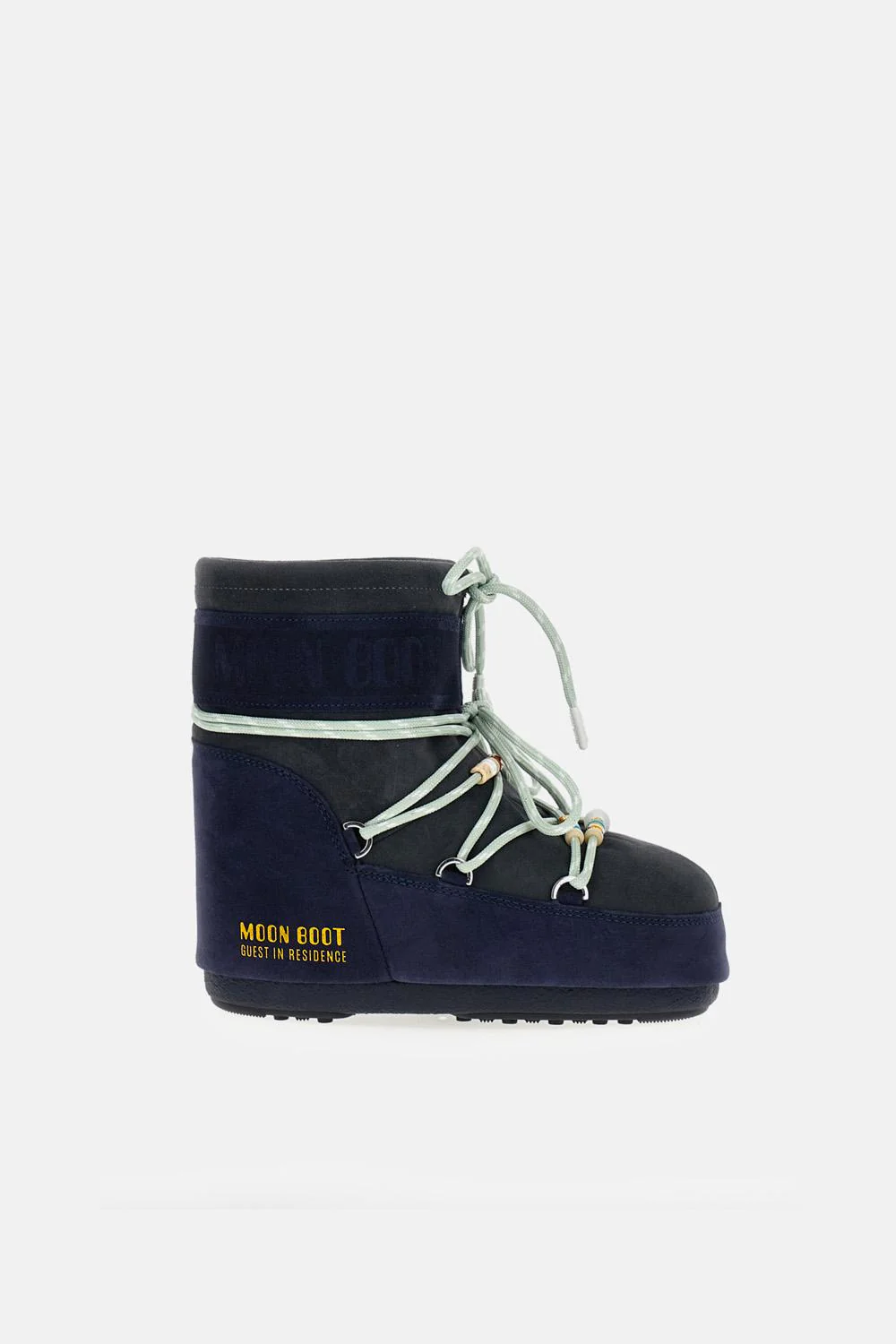 MOONBOOT GUEST IN RESIDENCE ICON LOW SUEDE BEADS