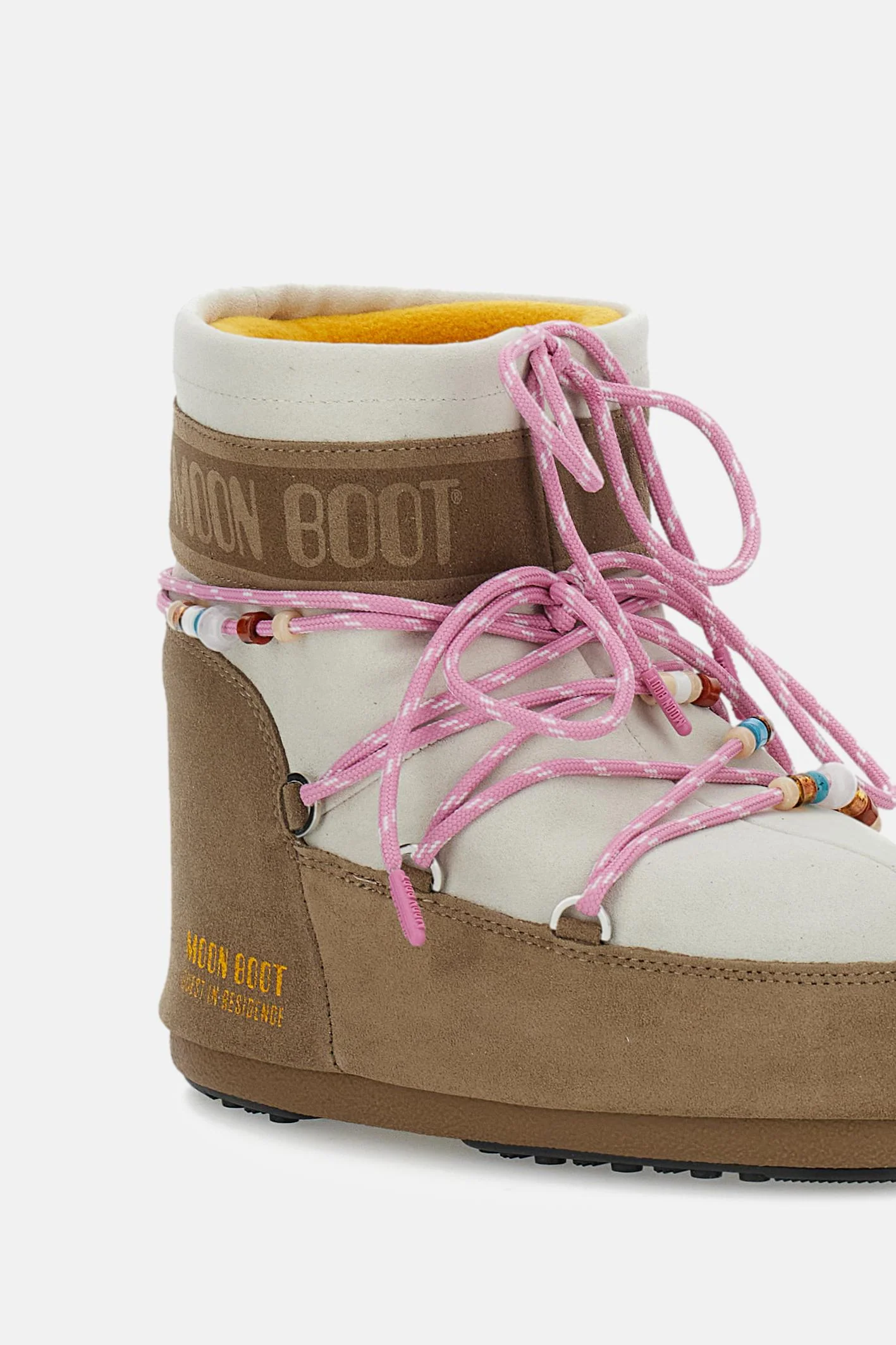 MOONBOOT GUEST IN RESIDENCE ICON LOW SUEDE BEADS - Image 4
