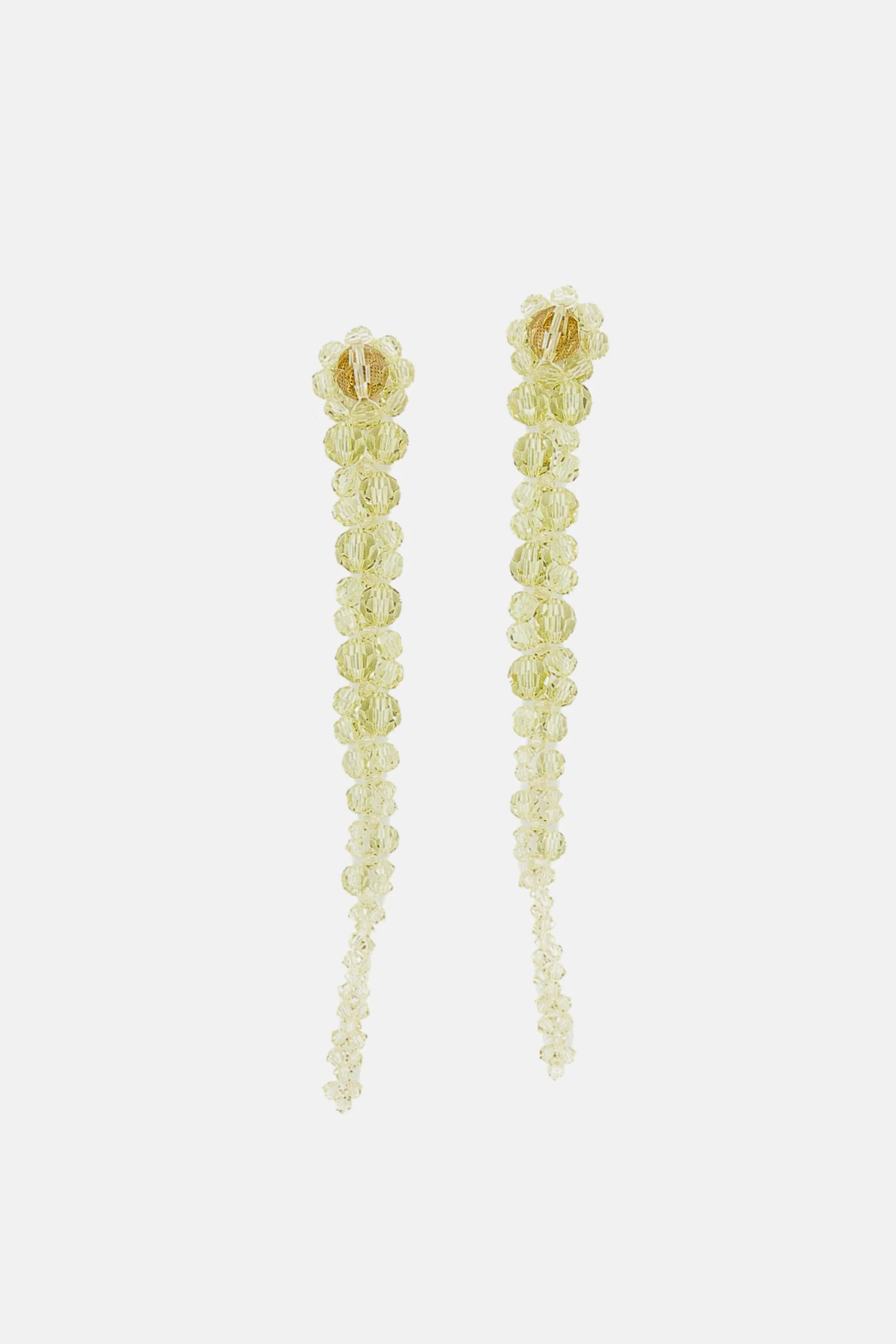ORECCHINI CON CRISTALLI A CASCATA