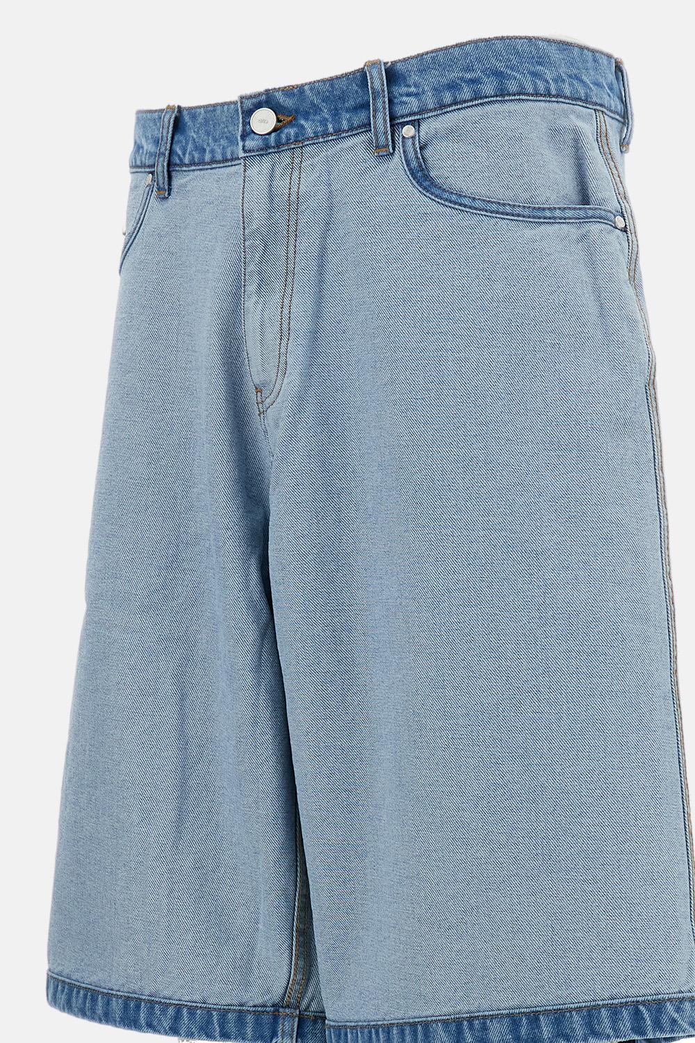 PANTALONCINI A ROVESCIO IN DENIM - Image 3