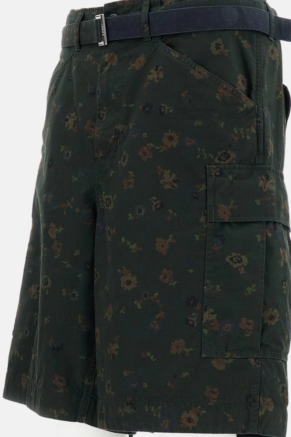 PANTALONCINI IN COTONE A FIORI - Image 3