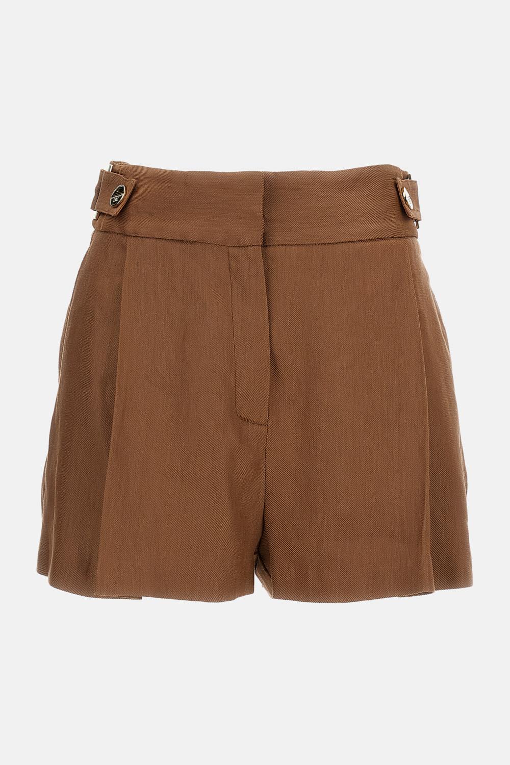 PANTALONCINI MISTO LINO