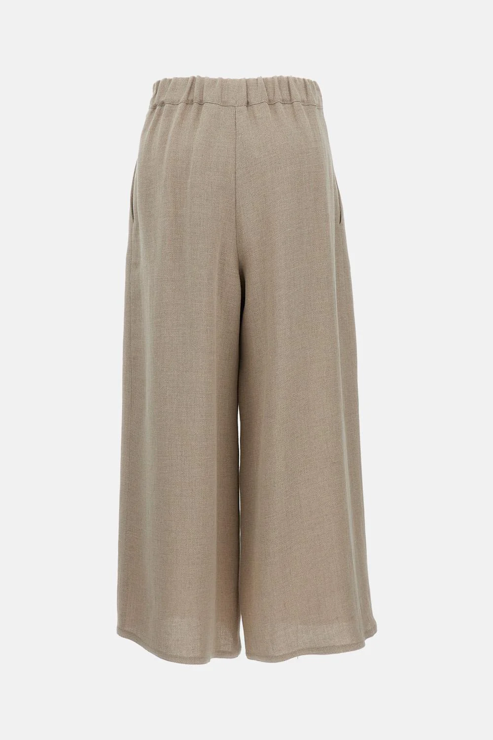 PANTALONI AMPI IN LINO - Image 2