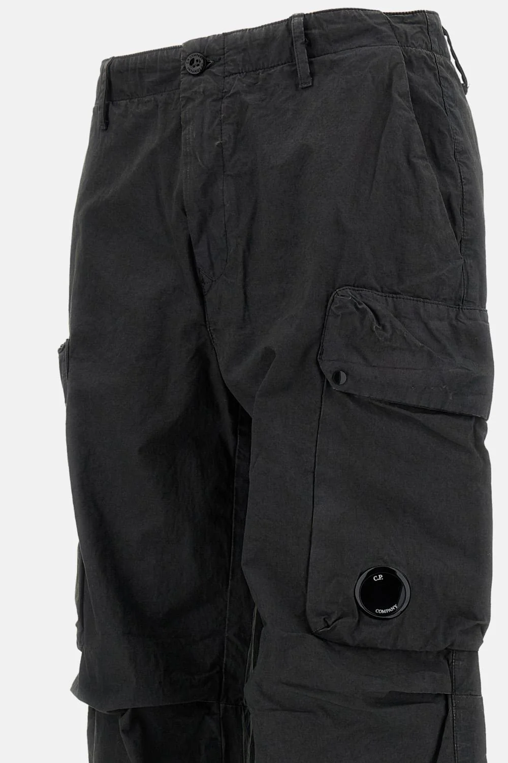 PANTALONI CARGO BOXY CON LENTE IN MICRO-REPS - Image 3