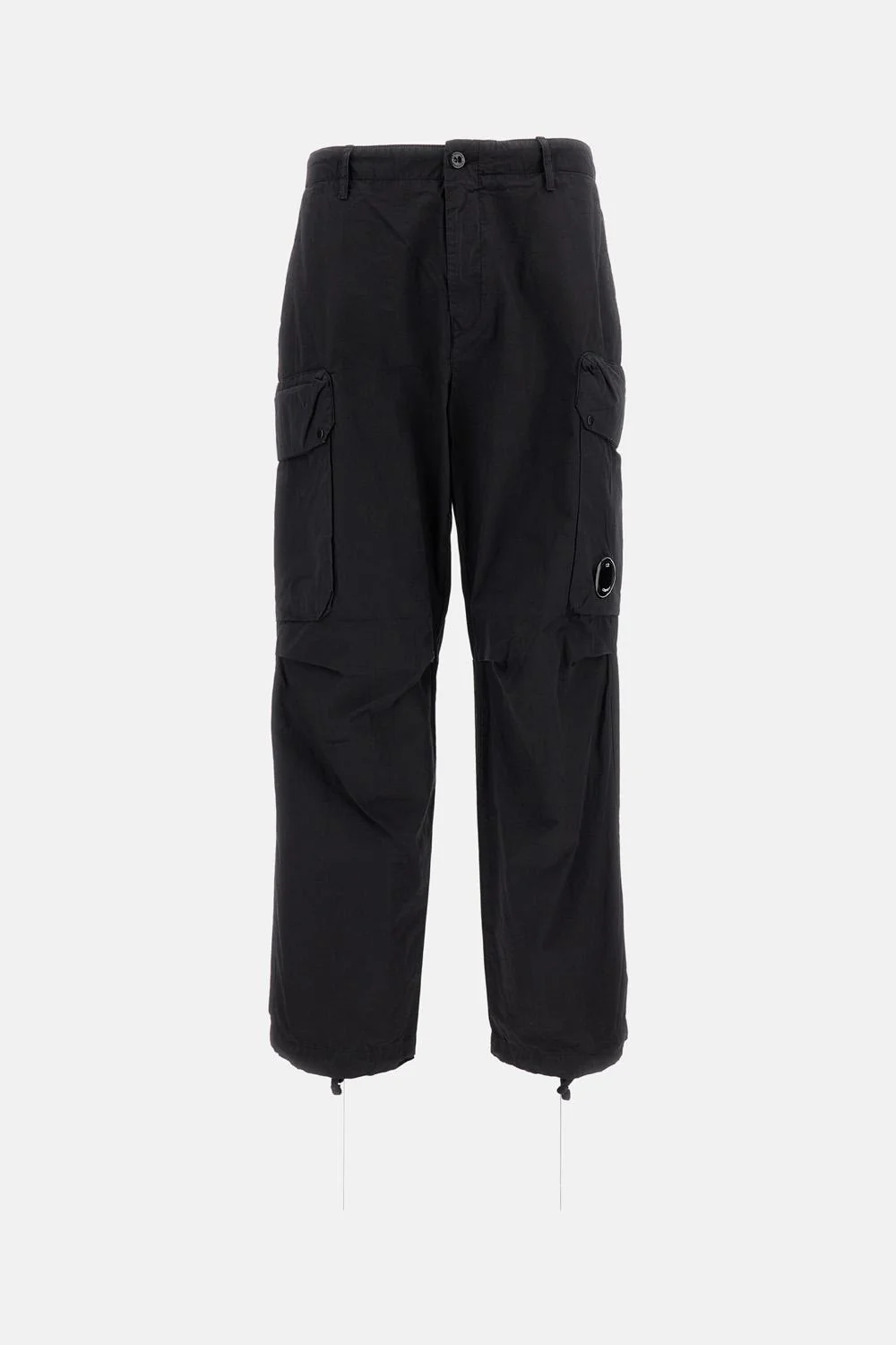 PANTALONI CARGO BOXY CON LENTE IN MICRO-REPS