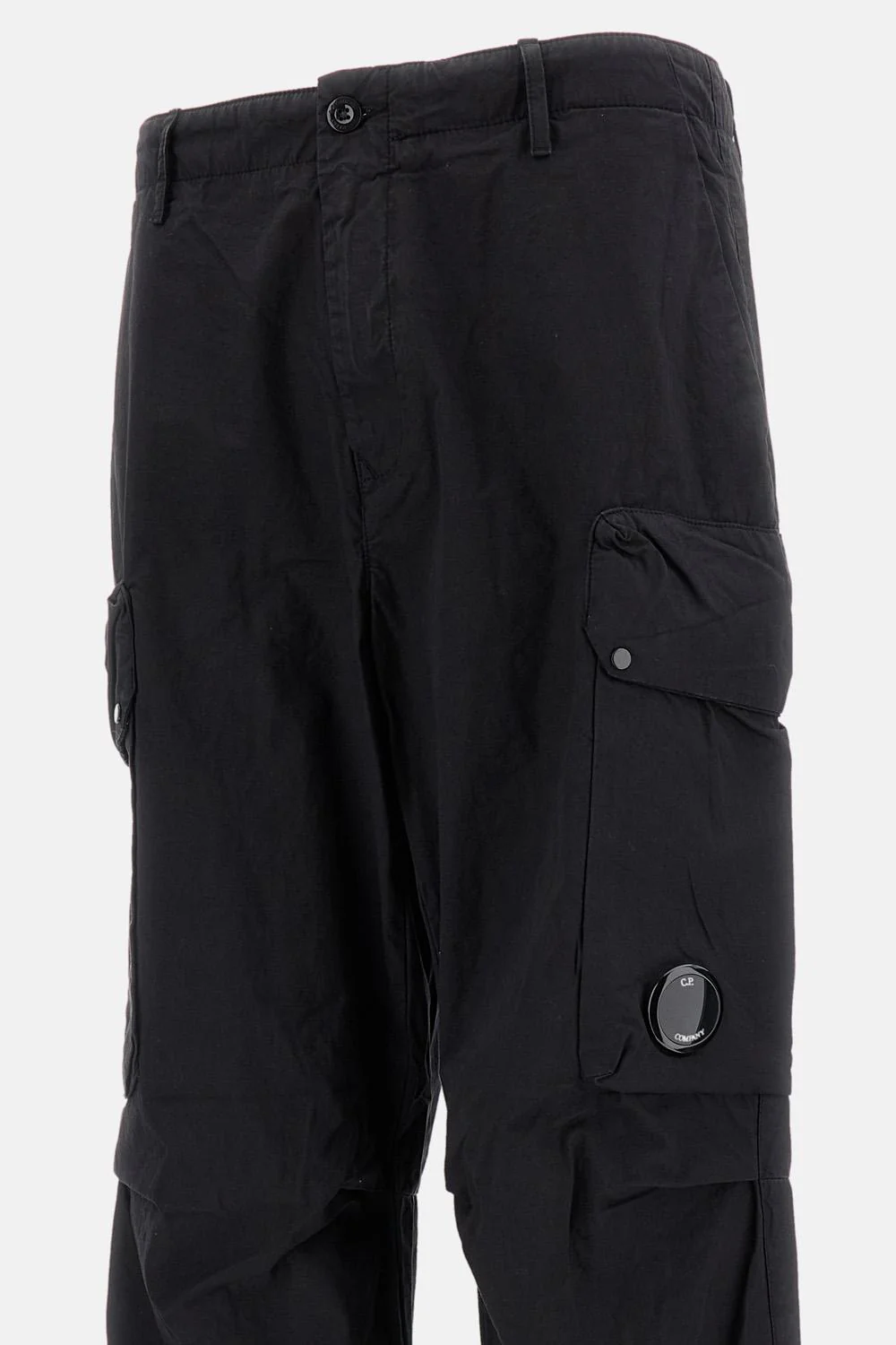 PANTALONI CARGO BOXY CON LENTE IN MICRO-REPS - Image 3