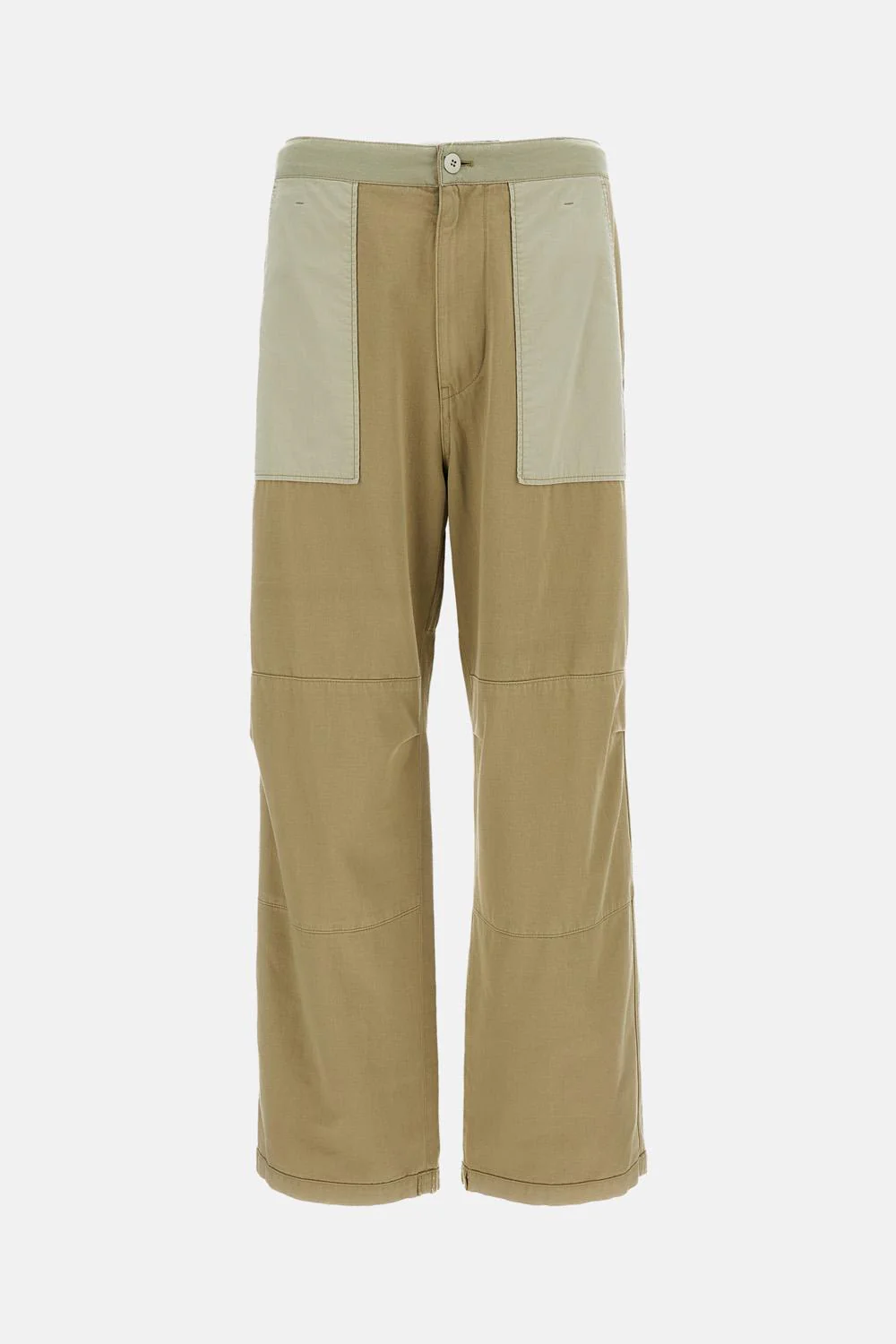 PANTALONI CON TASCHE A CONTRASTO
