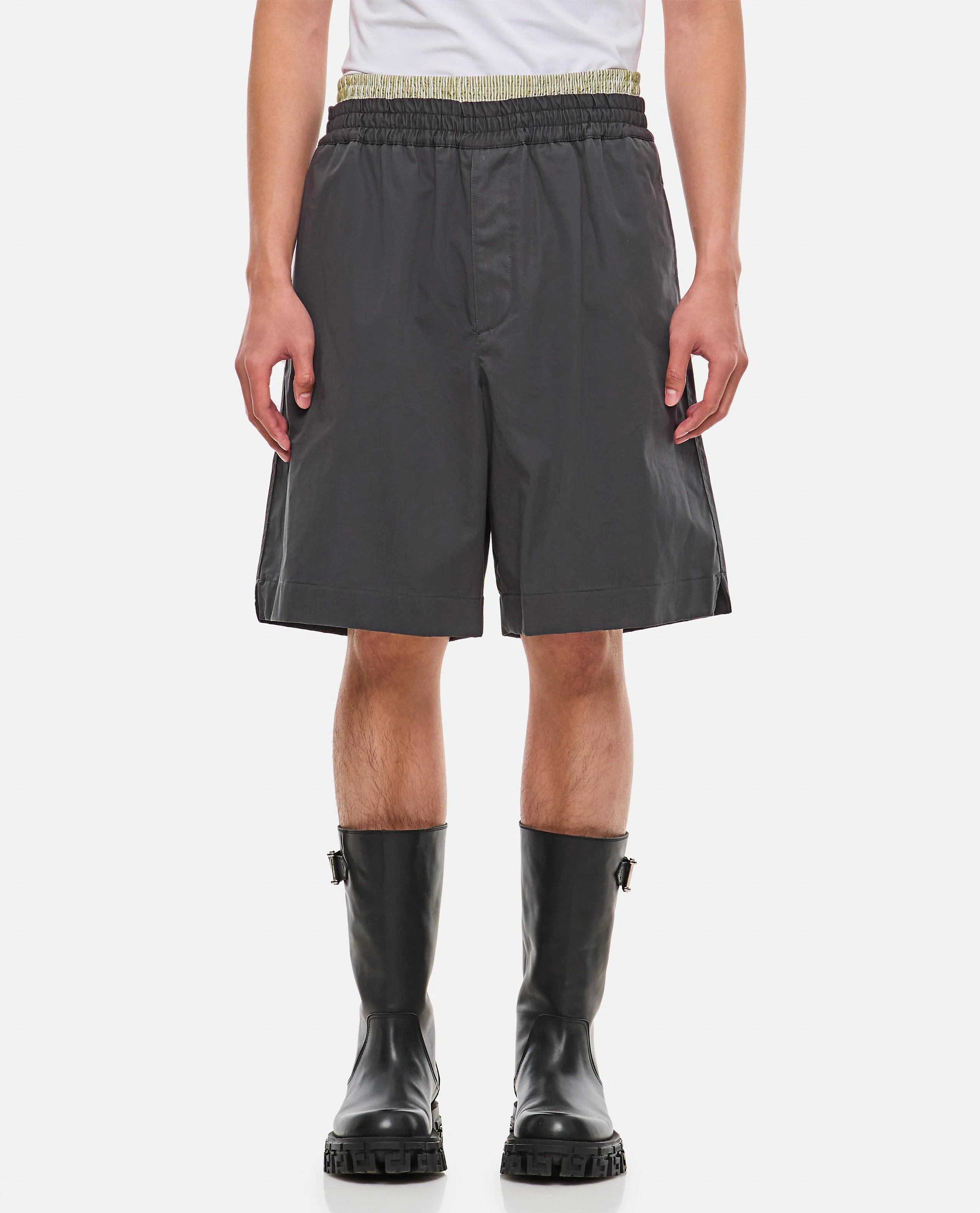 PANTALONI CORTI IN COTONE