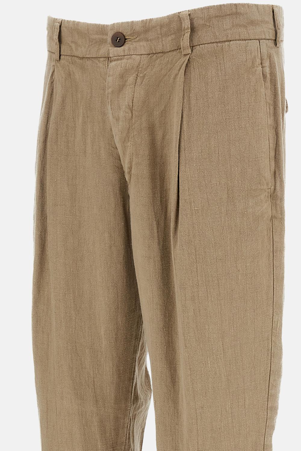 PANTALONI IN LINO - Image 3