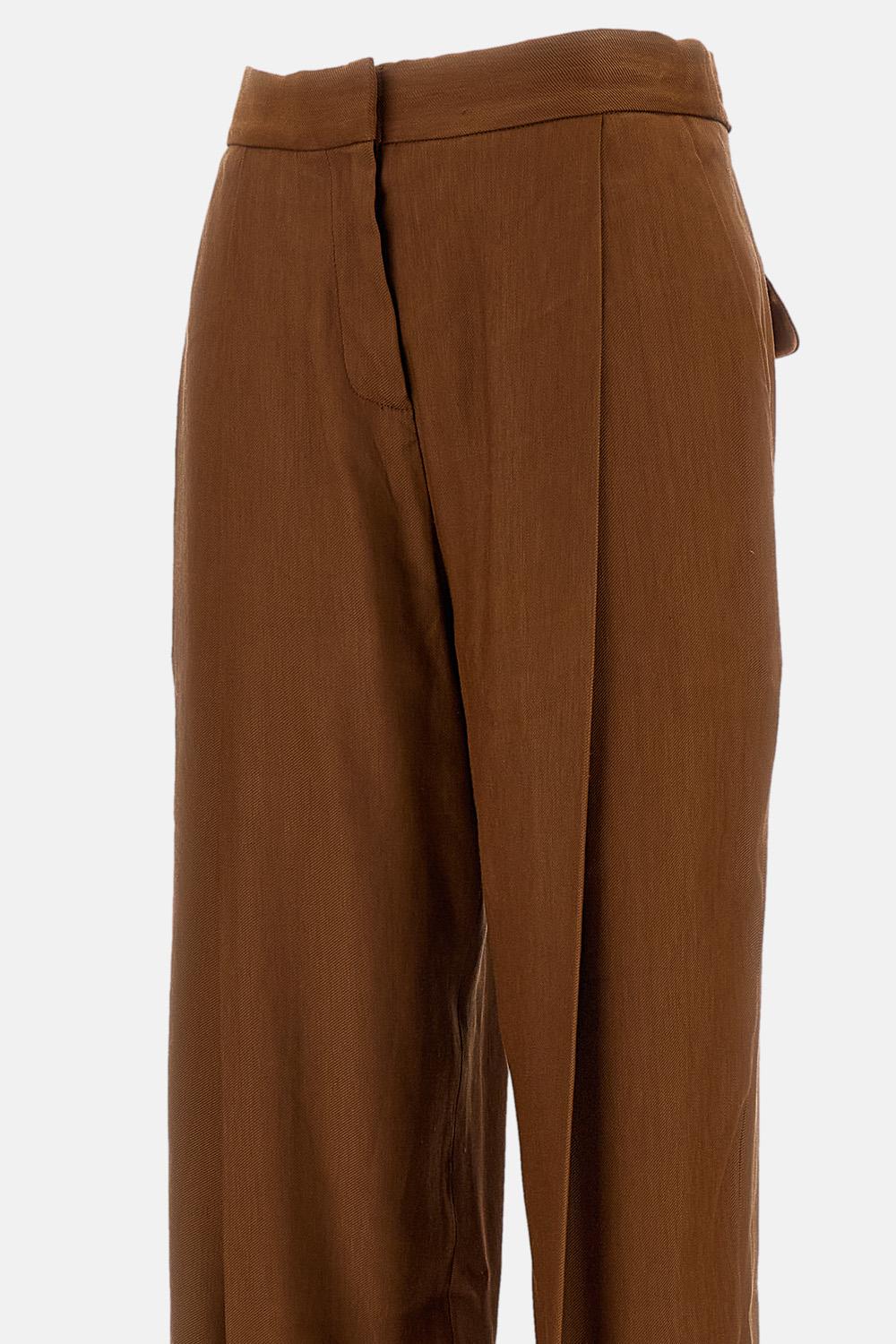 PANTALONI IN MISTO LINO - Image 3