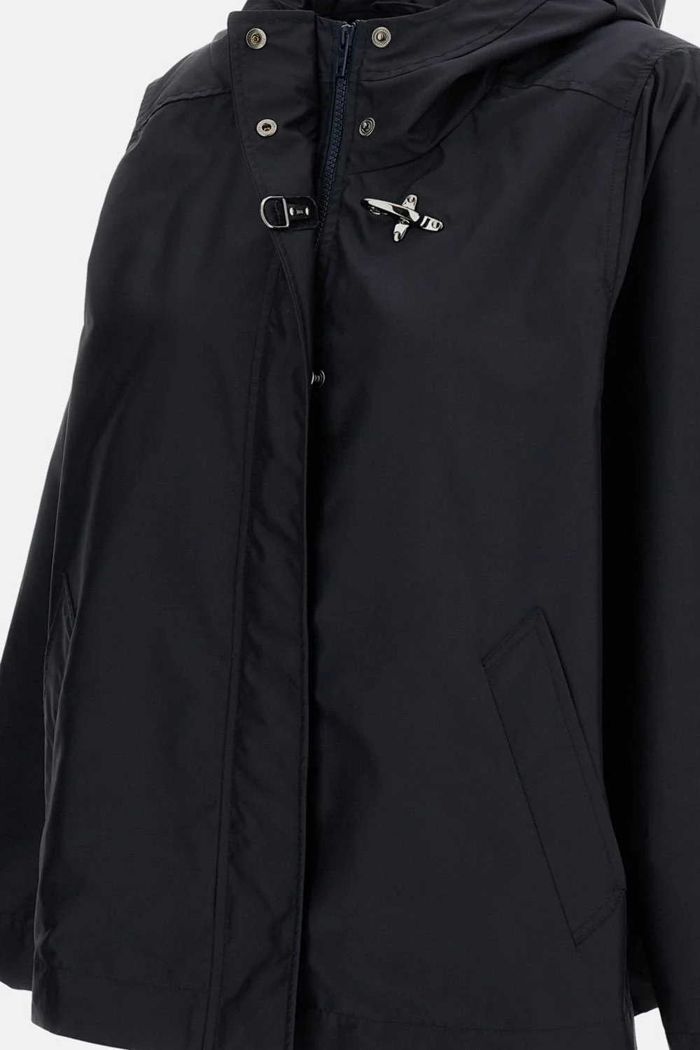 PARKA CORTO IN POPELINE TECNICO - Image 3