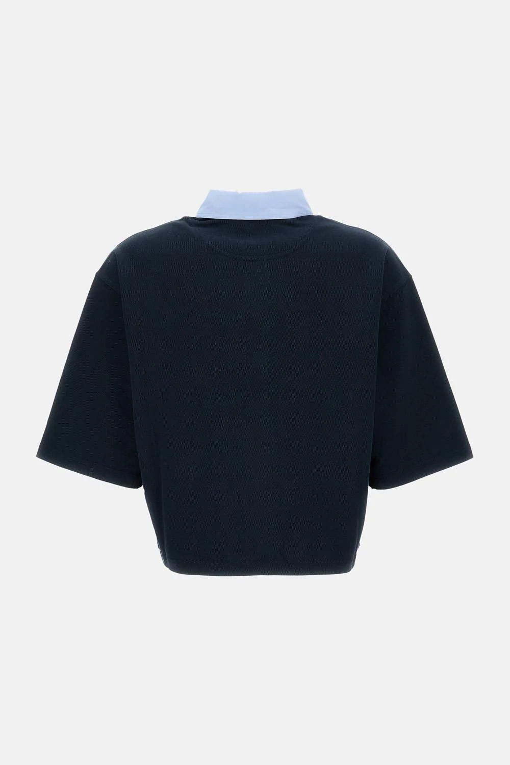 PIQUET POLO CROPPED T-SHIRT - Image 2