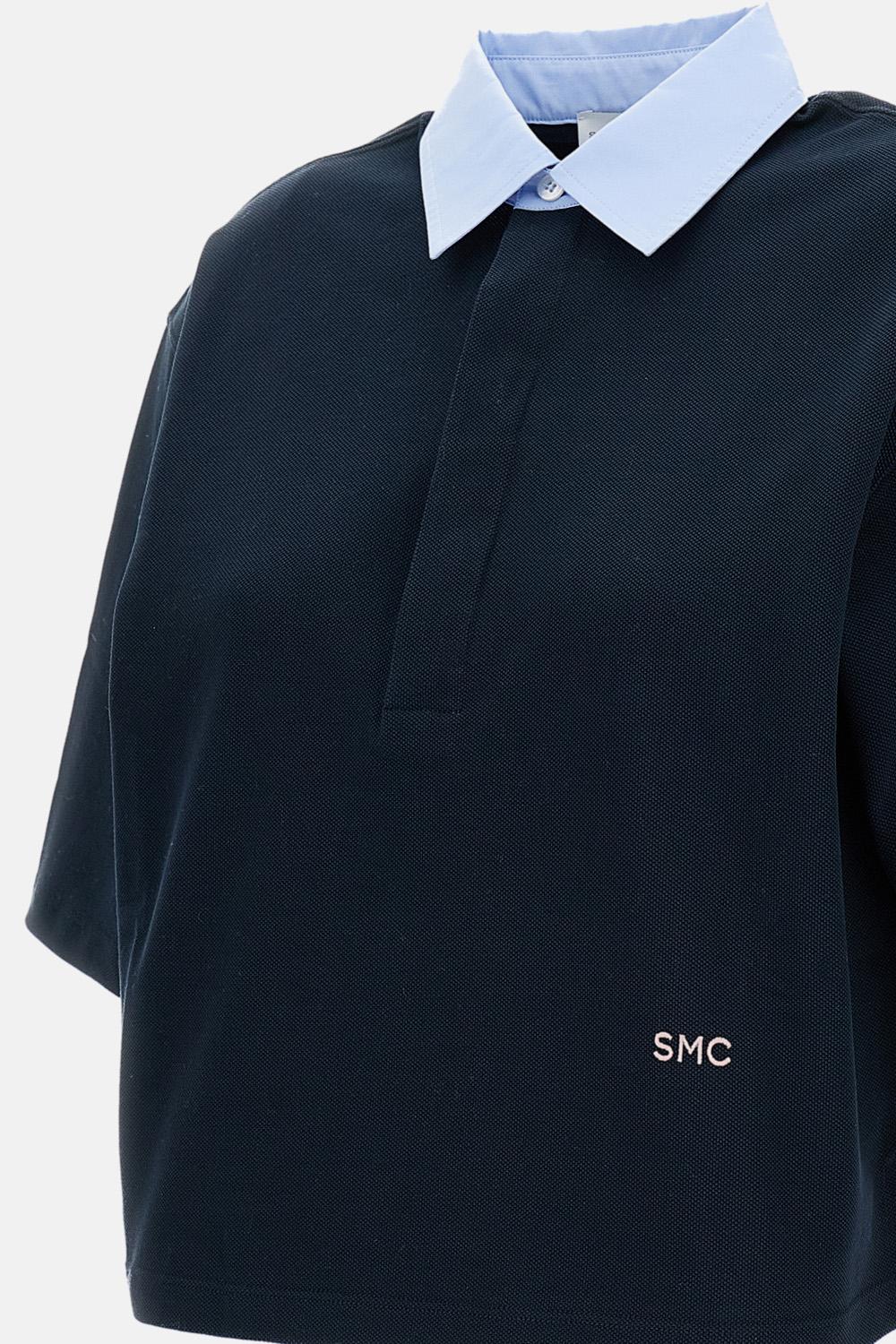 PIQUET POLO CROPPED T-SHIRT - Image 3