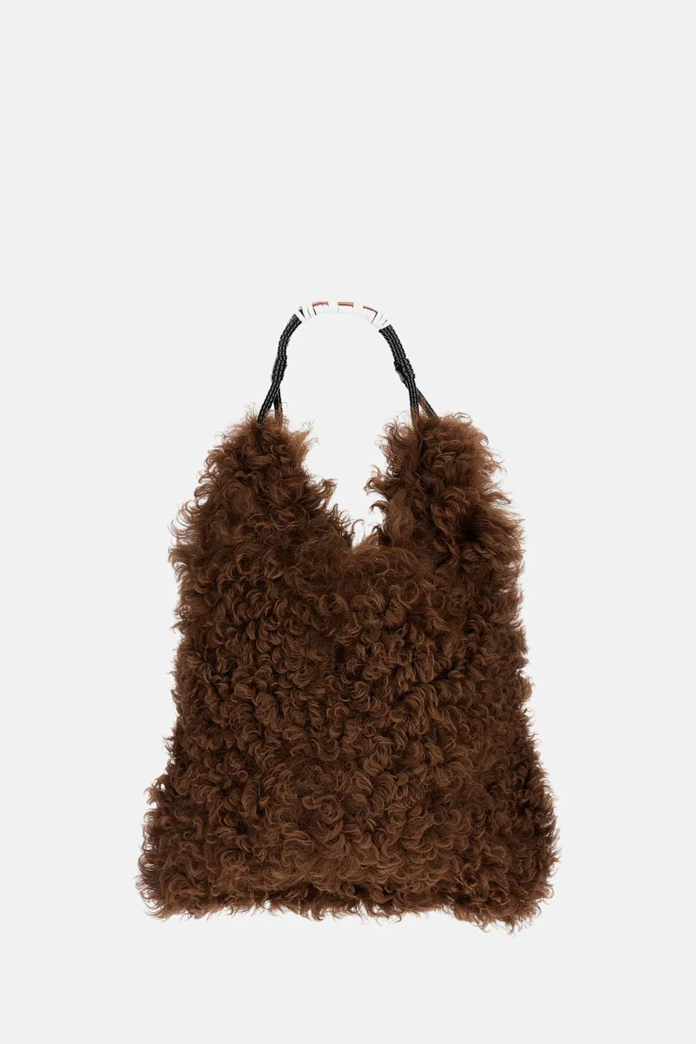 BORSA SHOPPER IN SHEARLING