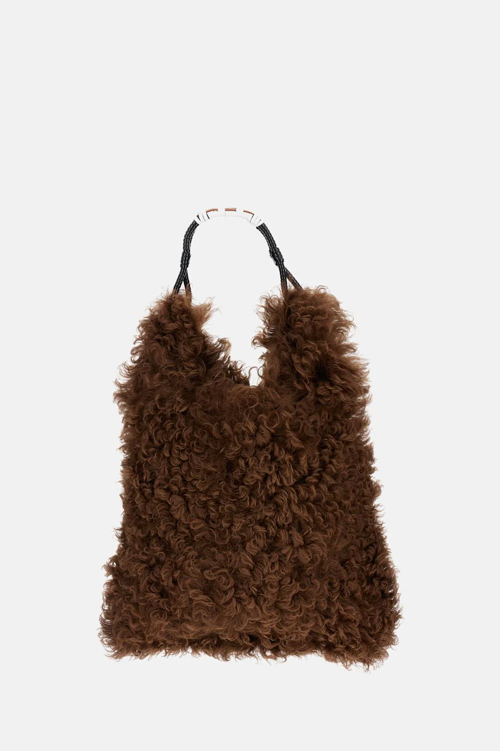 BORSA SHOPPER IN SHEARLING - Image 4